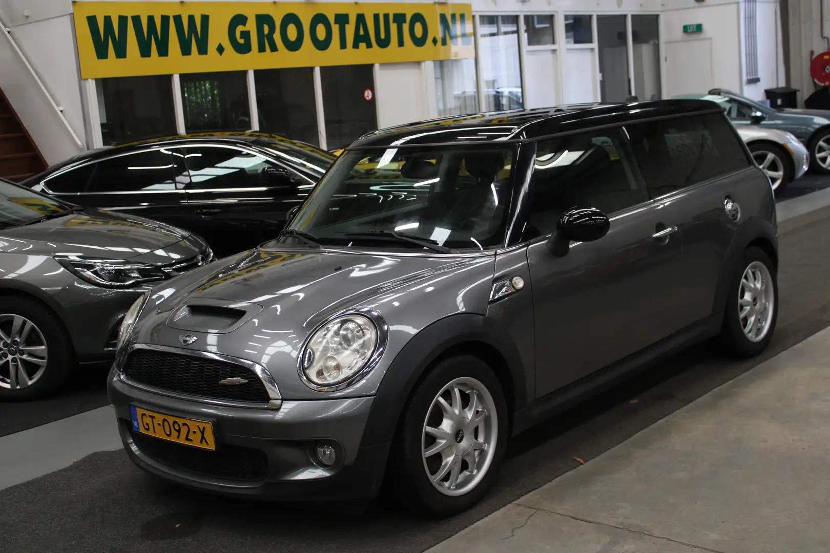 MINI Cooper S Clubman Mini 1.6 Panoramadak, Airco, Cruise control, Navi Szürke - 1