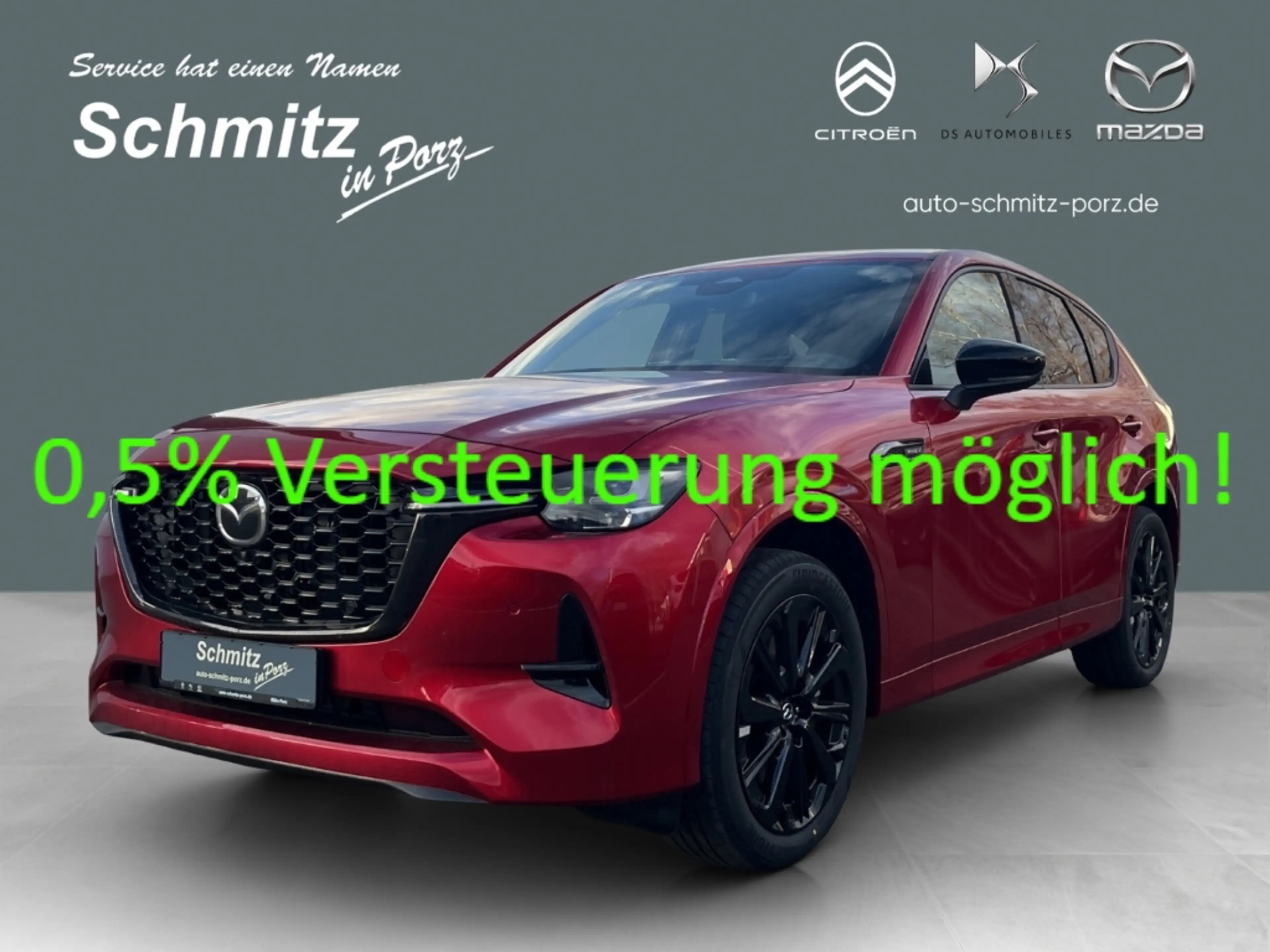Mazda CX-60 Homura COSO PHEV  0,5 % Dienstwagenbesteuerung HUD