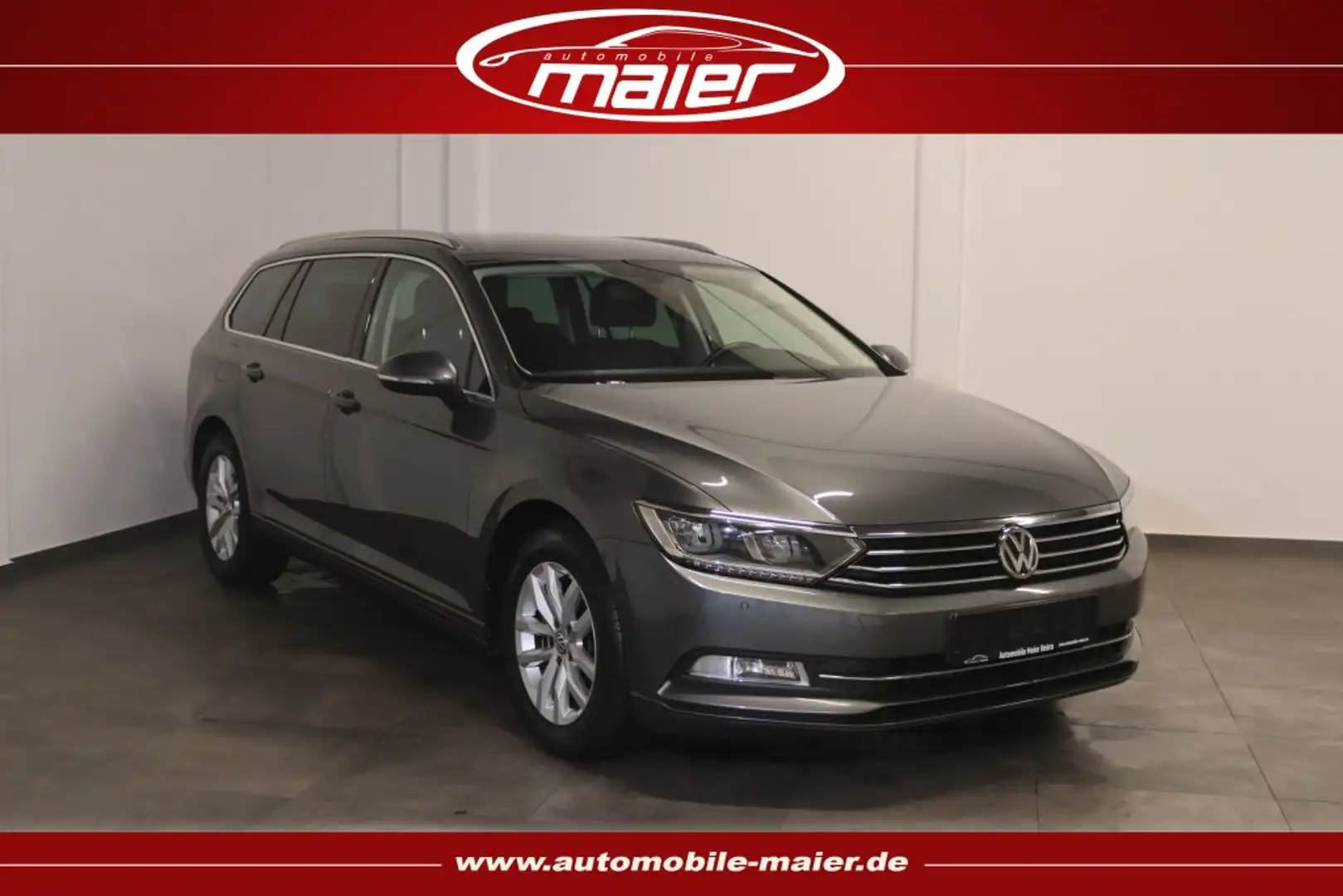 Volkswagen Passat Var. 2.0 TDI Comfortline-Navi Pro-AHK-LED Grau - 1