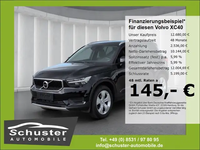 Volvo XC40 D3*Autom AHK LED Har/Kard Navi VKZ-Erk SHZ