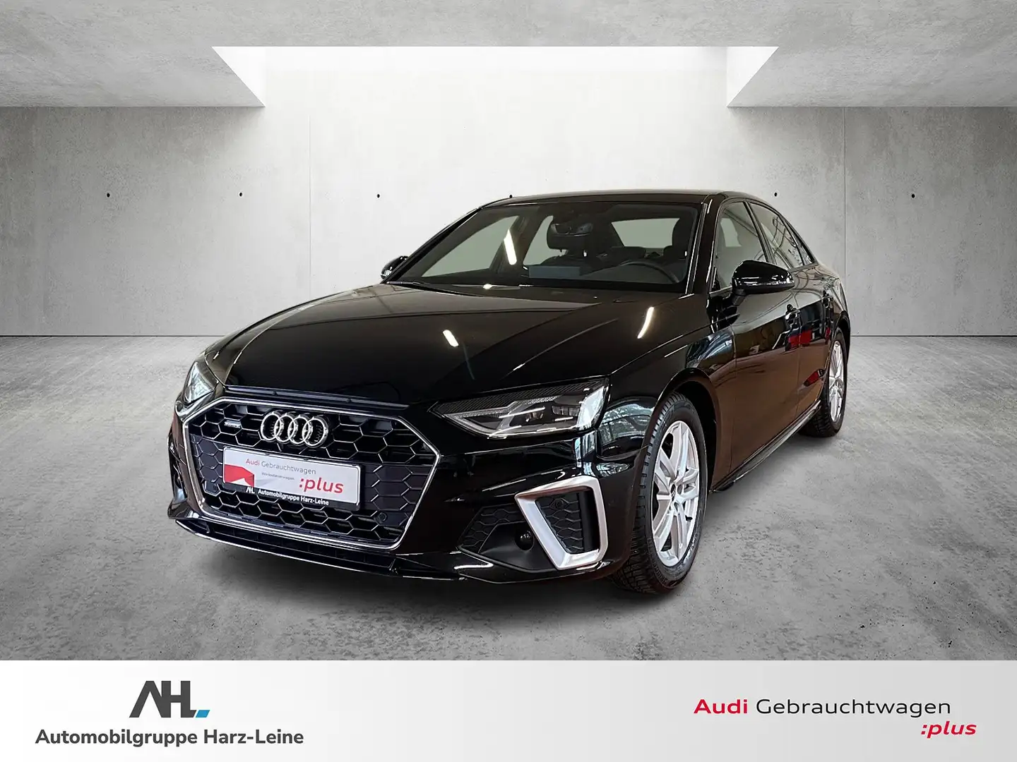 Audi A4 Lim. 45 TFSI S line quattro S-tronic Navi LED APS Negro - 1