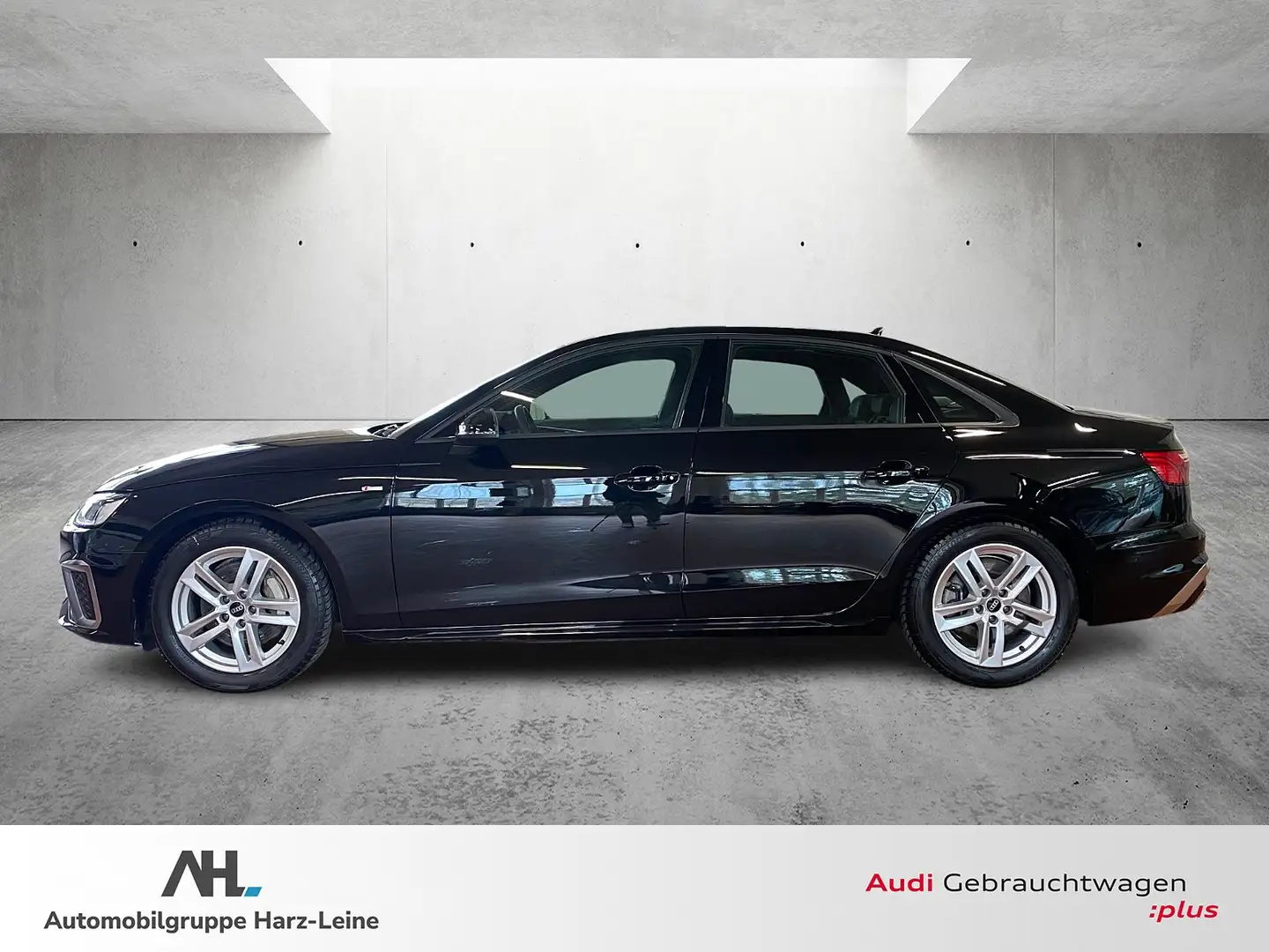 Audi A4 Lim. 45 TFSI S line quattro S-tronic Navi LED APS Negro - 2
