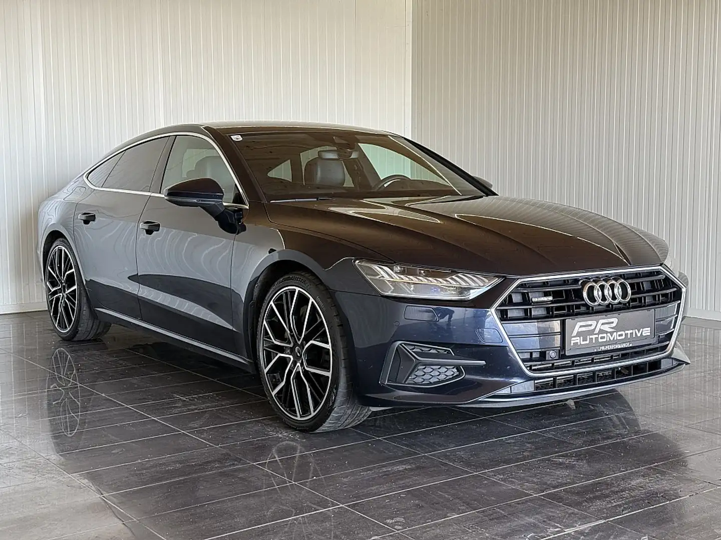 Audi A7 Sportback 50 TFSIe quattro S-Line S-tronic MATR... Bleu - 2