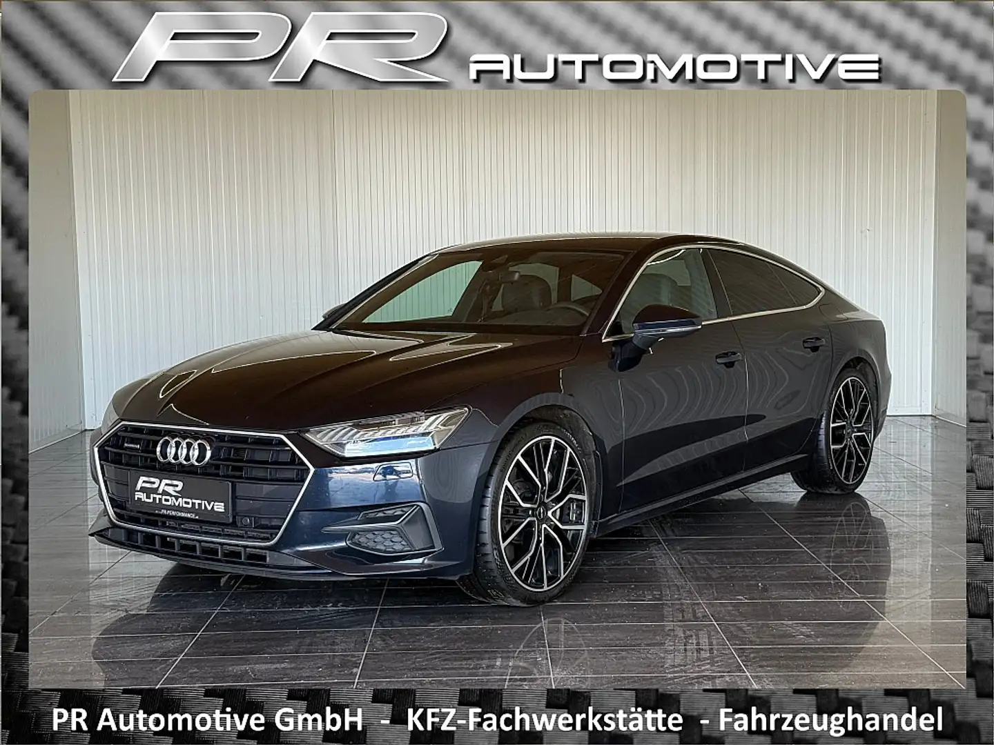 Audi A7 Sportback 50 TFSIe quattro S-Line S-tronic MATR... Bleu - 1