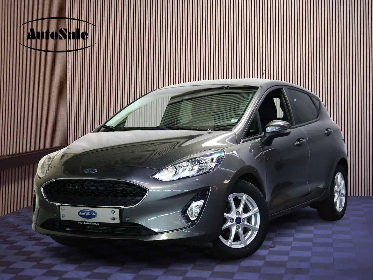 Ford Fiesta 1.0 EcoBoost Titanium AUT CARPLAY DAB CAMERA STOEL Gri - 1