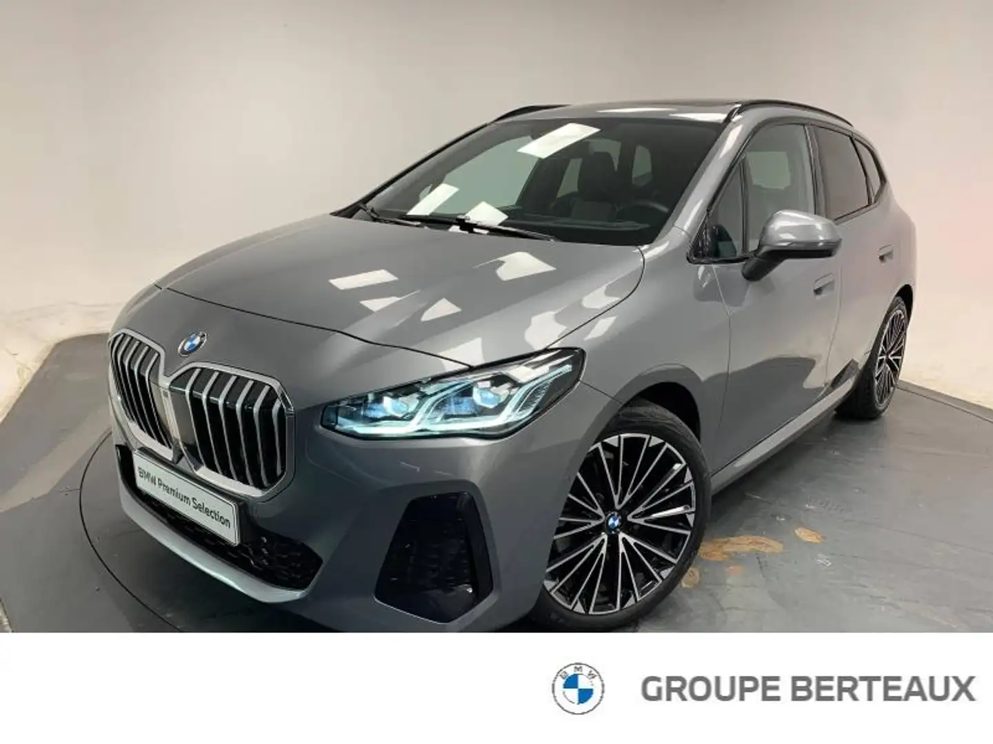 BMW 218 218i 136ch M Sport DKG7 Gris - 1