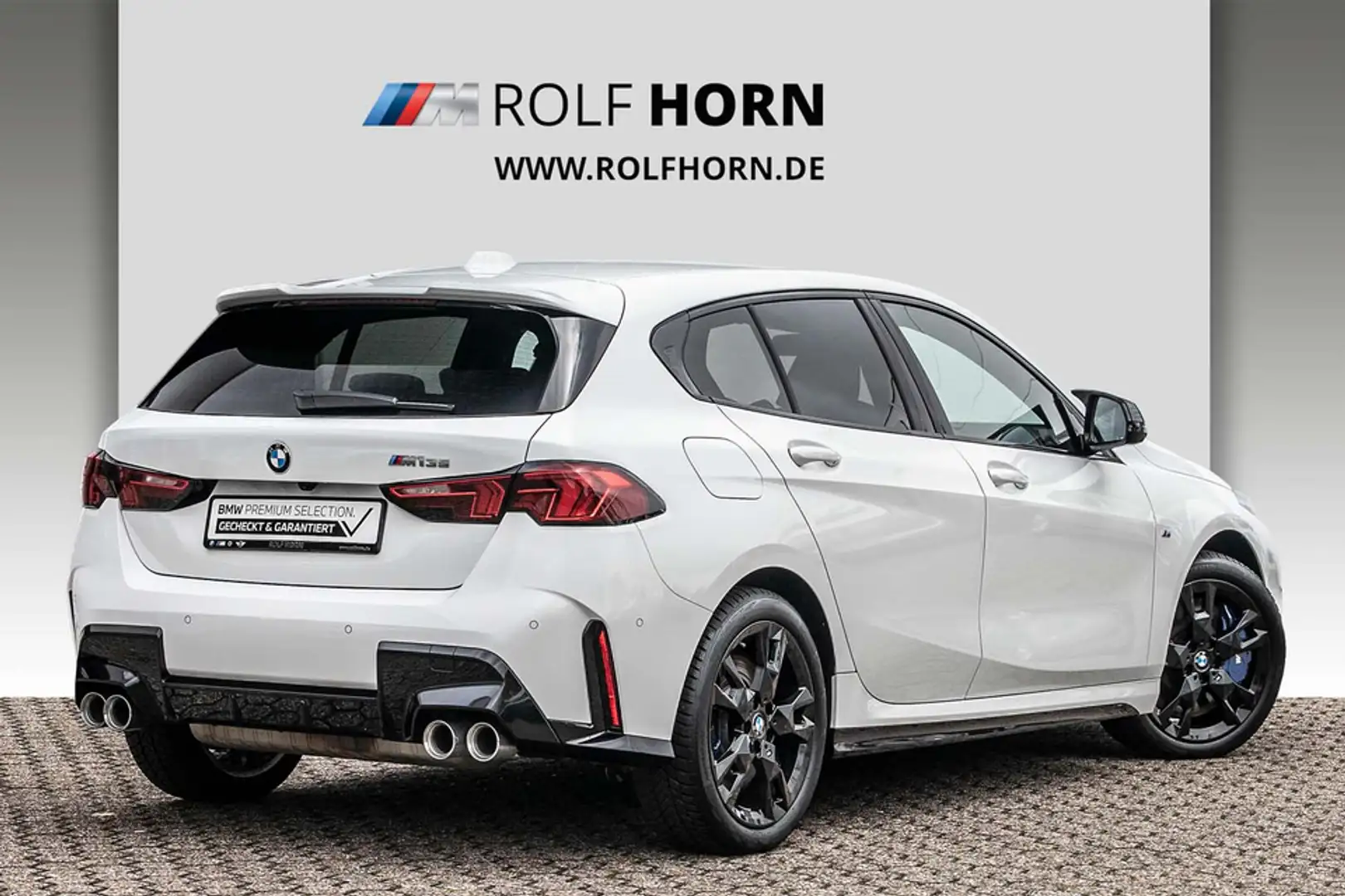 BMW 1er M Coupé M135 xDrive Navi HeadUp LED Lenkradhzg. RfKamera Weiß - 2