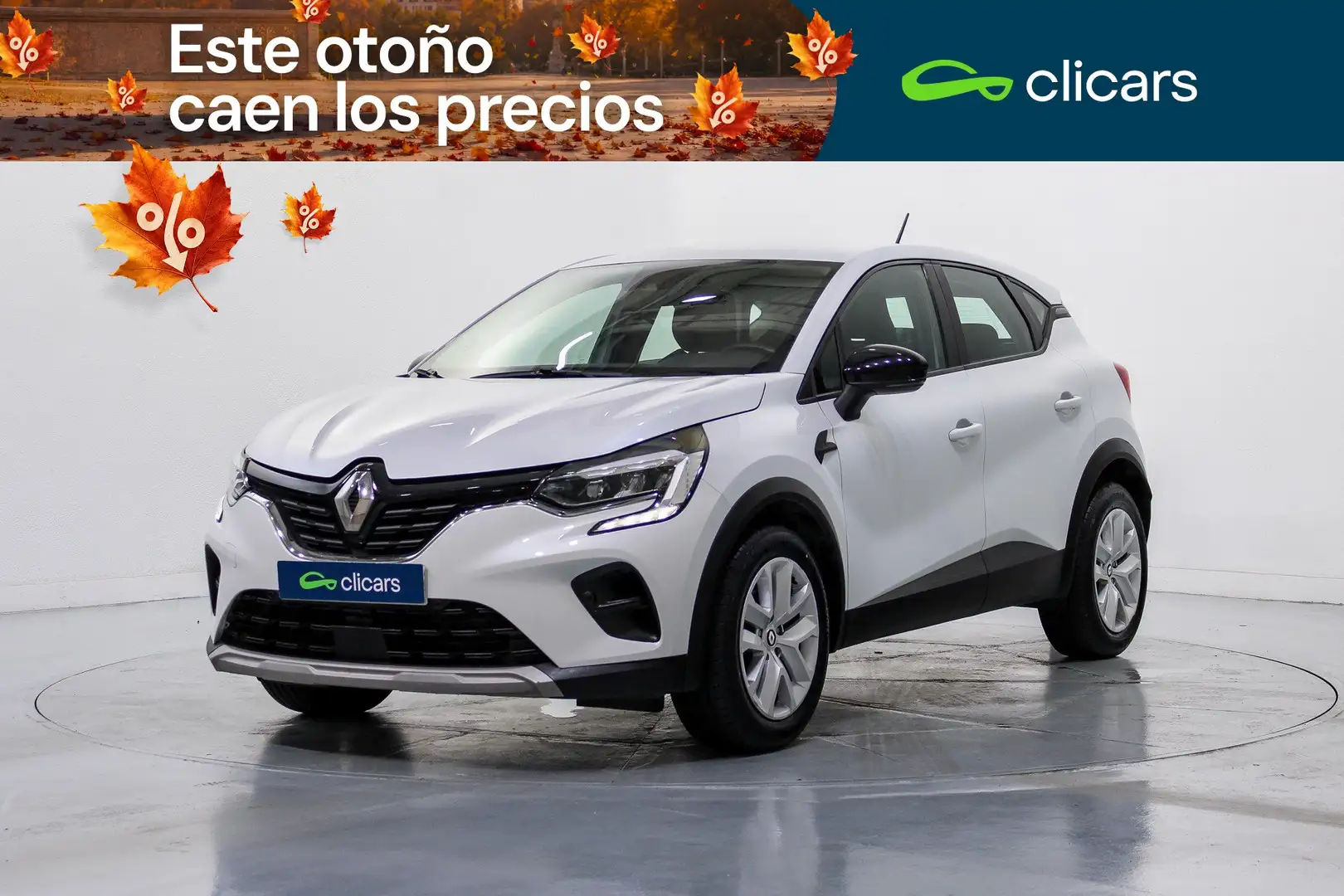 Renault Captur TCe GPF Micro Híbrido Techno 103kW Blanco - 1