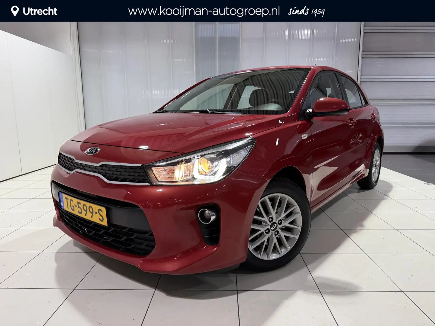 Kia Rio 1.0 TGDI Design Edition Navigatie, Camera, Rouge - 1