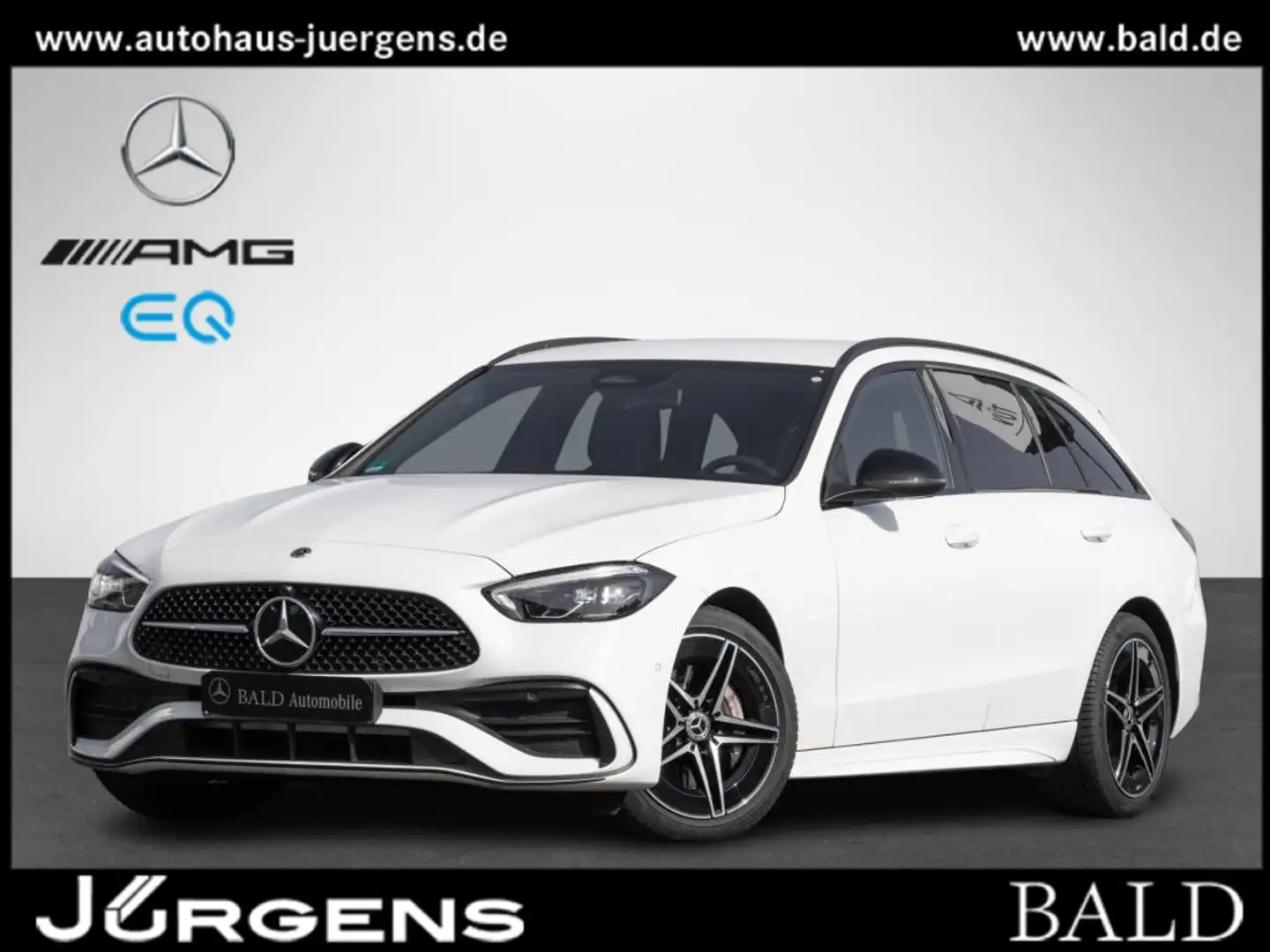 Mercedes-Benz C 200 d T-Modell /AMG/MBUX/LED/Night/Cam/Totw Blanc - 2