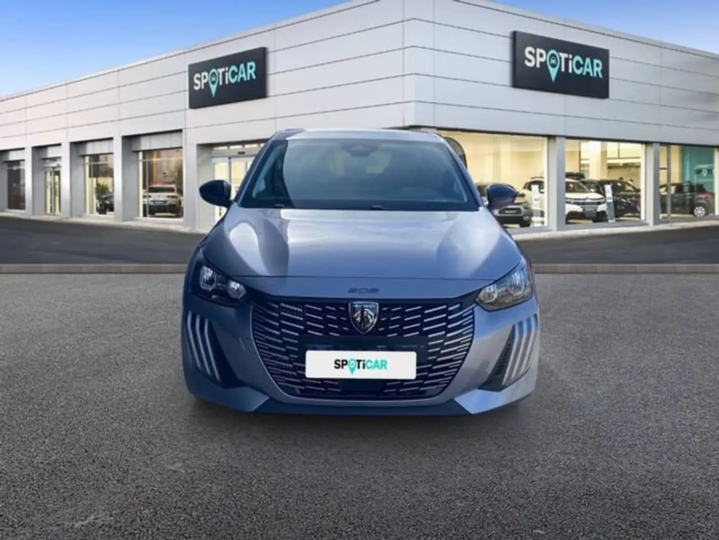 Peugeot 208 HYBRID 145 eDCS6 Allure Gris - 2