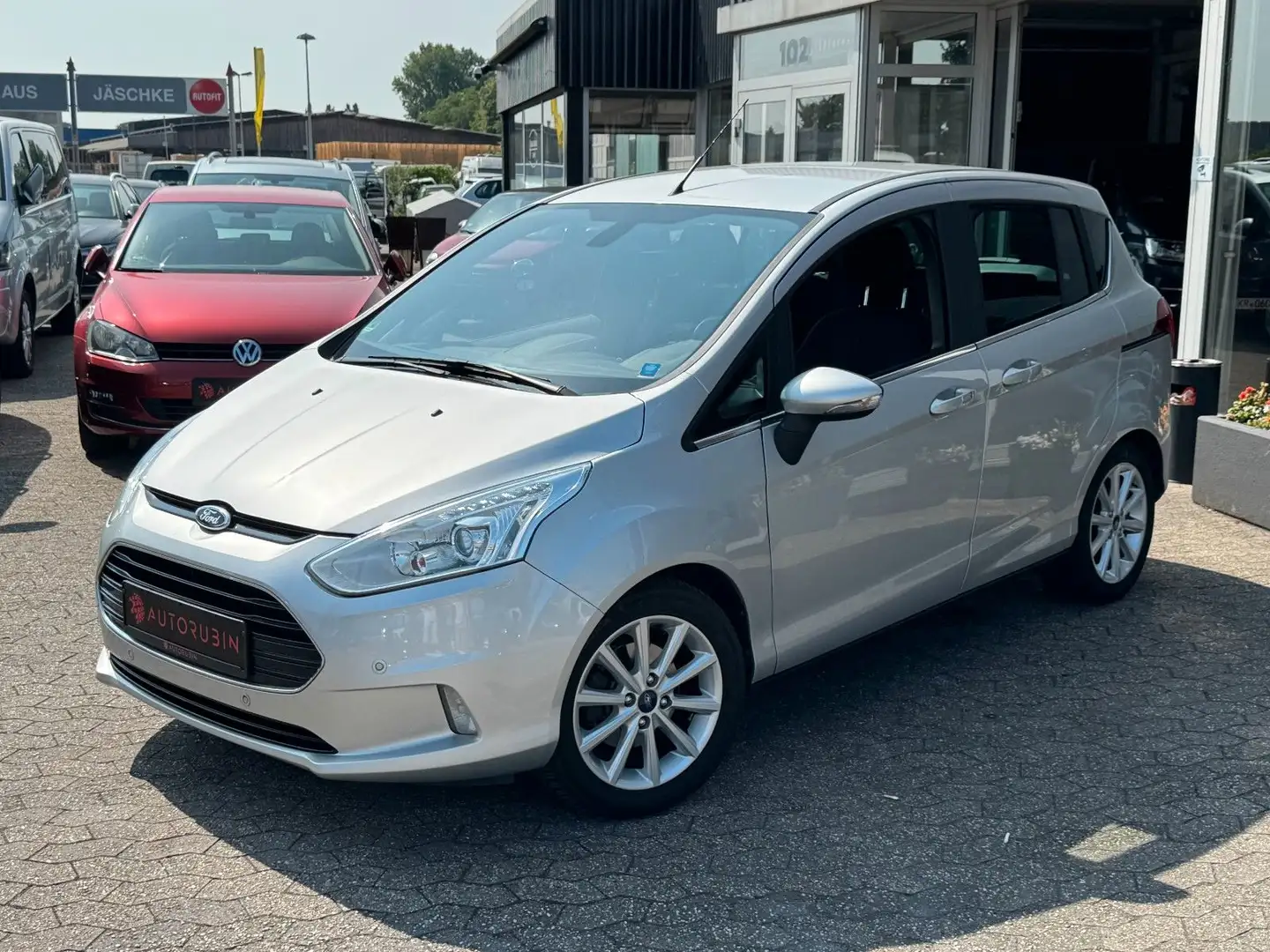 Ford B-Max B-MAX Titanium 1.HAND/PDC/TEMPO/KLIMA/SHZ Silber - 2