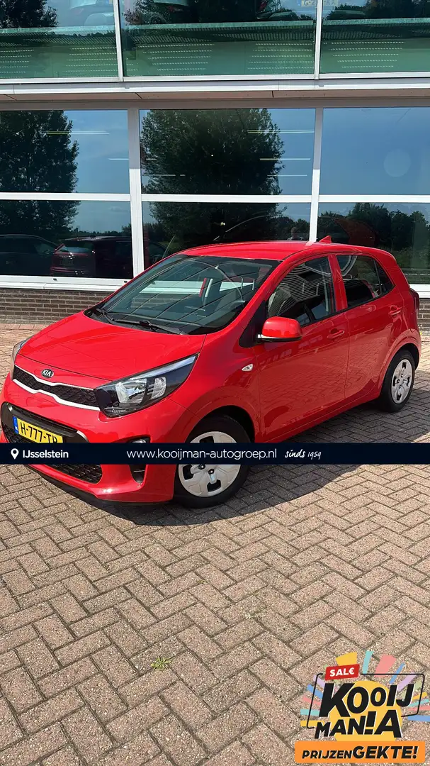 Kia Picanto 1.0 MPi ComfortPlusLine | 1e eigenaar | Dealeronde Rood - 1