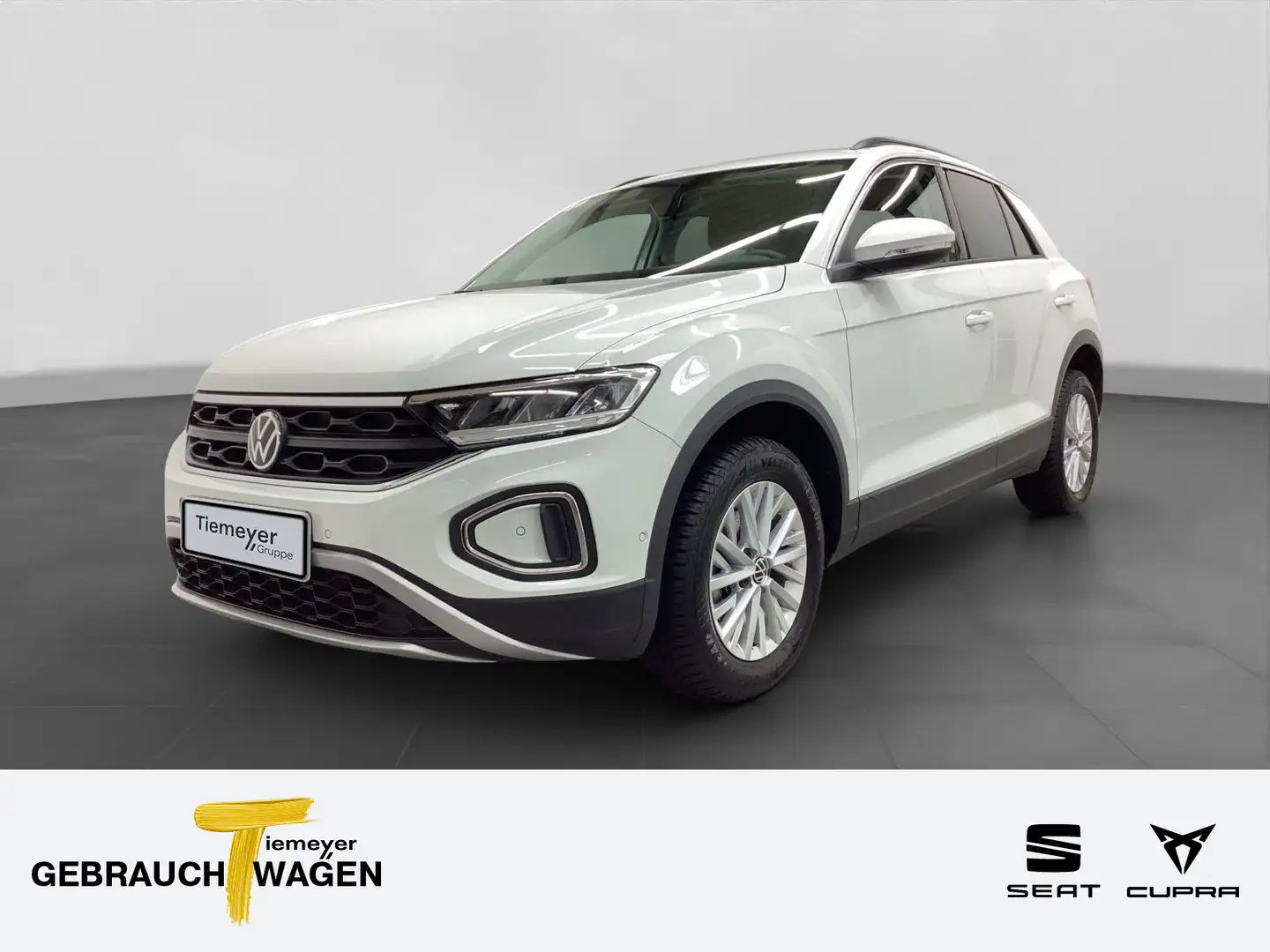 Volkswagen T-Roc 1.0 TSI LIFE KLIMA GJR Blanco - 1