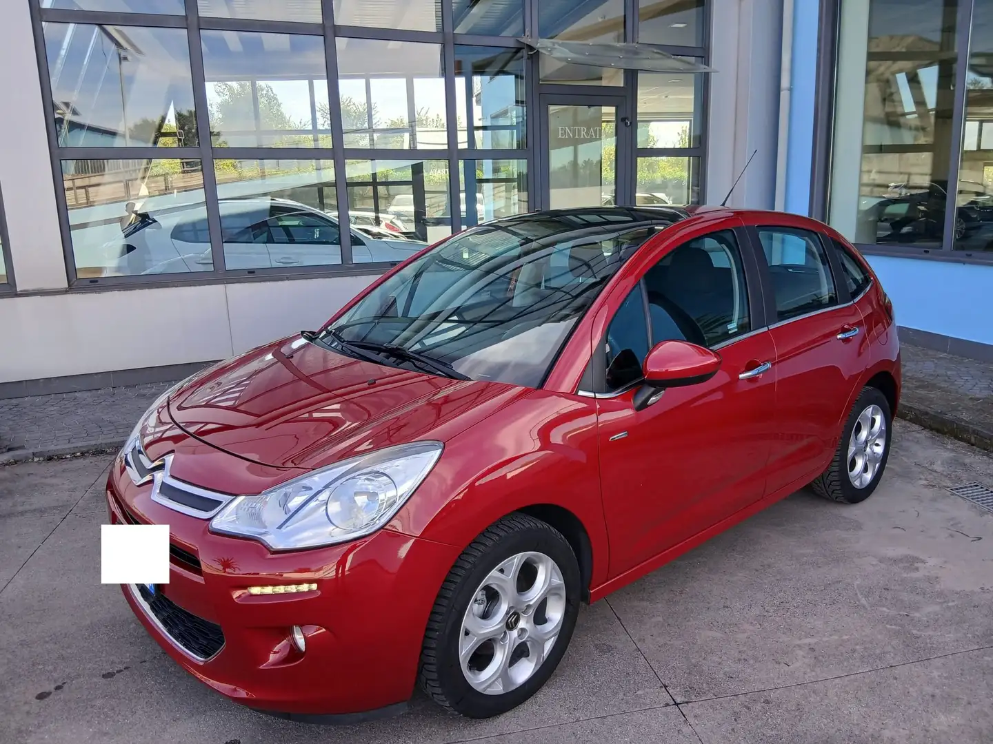 Citroen C3 C3 1.2 puretech Exclusive 82cv E6 Rosso - 2
