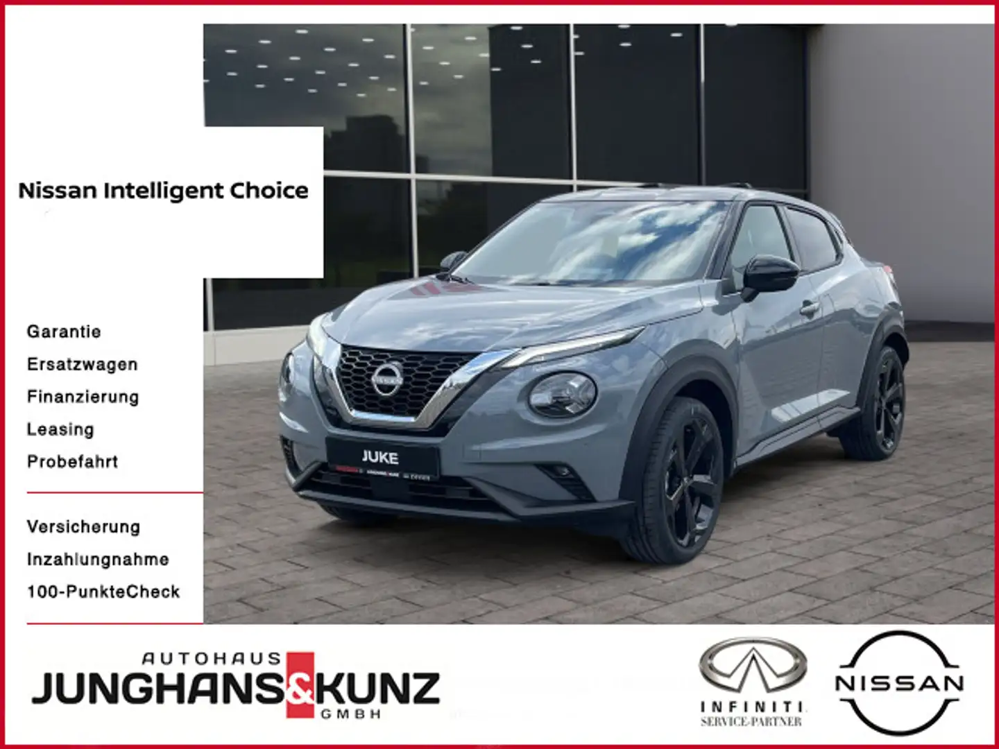 Nissan Juke JUKE DIG-T 114 PS TEKNA 2 Farben Bose BFS Grau - 1