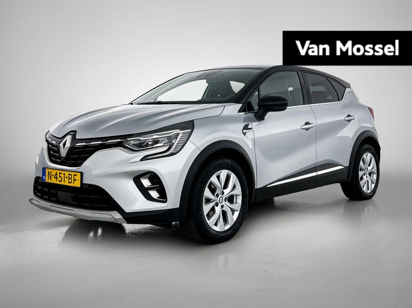 Renault Captur 1.0 TCe 90 Intens | Achteruitrijcamera | Apple Car Grijs - 1