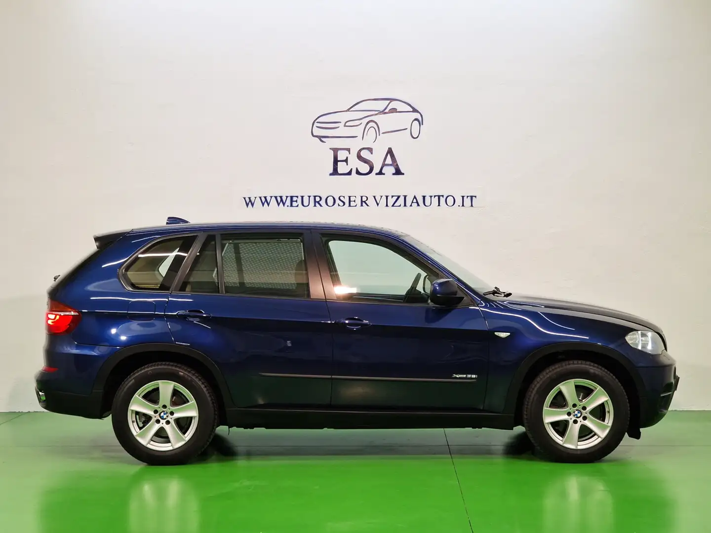 BMW X5 xdrive35i Attiva auto 8m E5 TAGLIANDATA BMW Bleu - 2