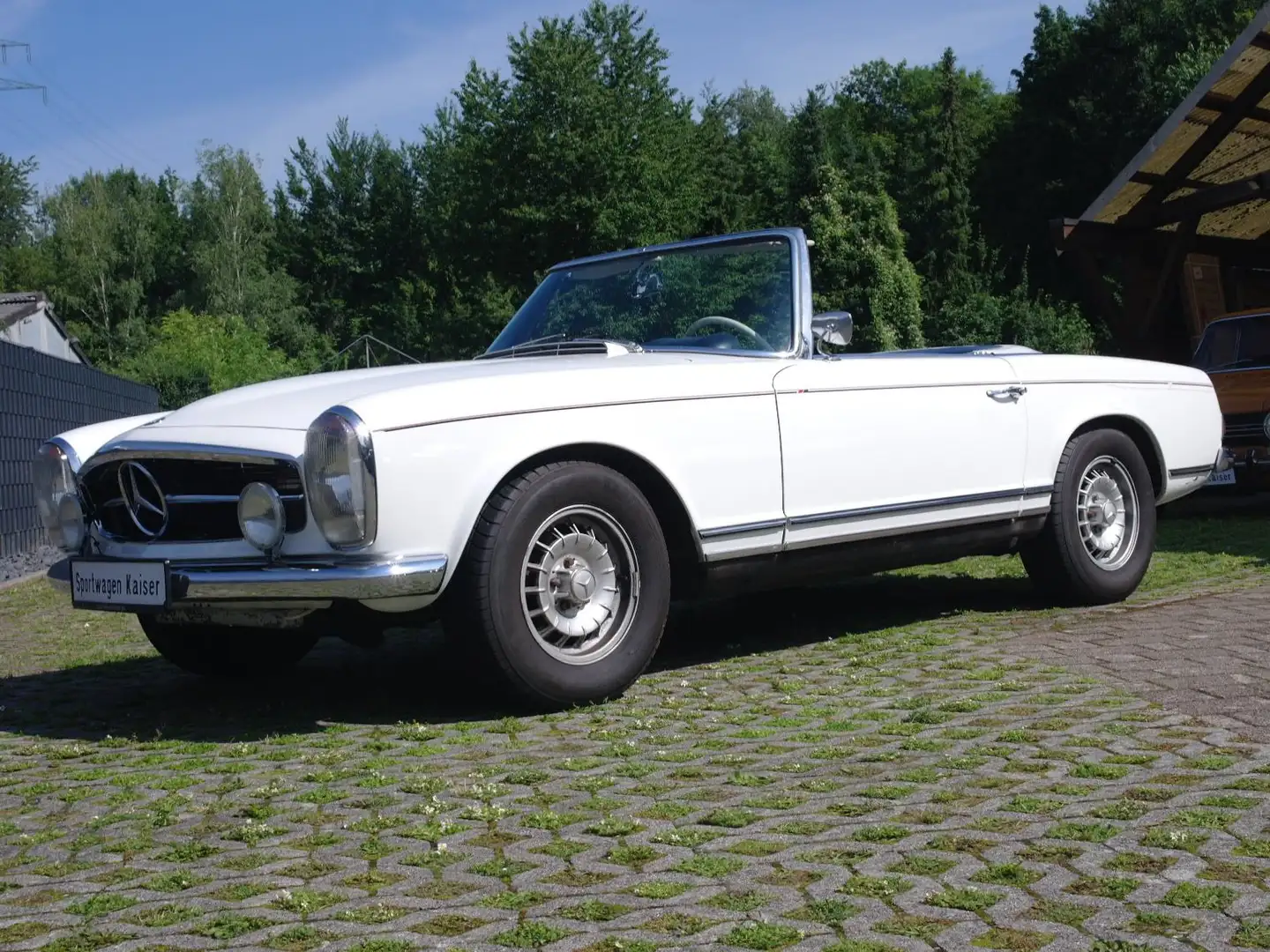Mercedes-Benz SL 250 Pagode*Automatik*H-Zul*BRD Fzg*Hardtop* White - 2