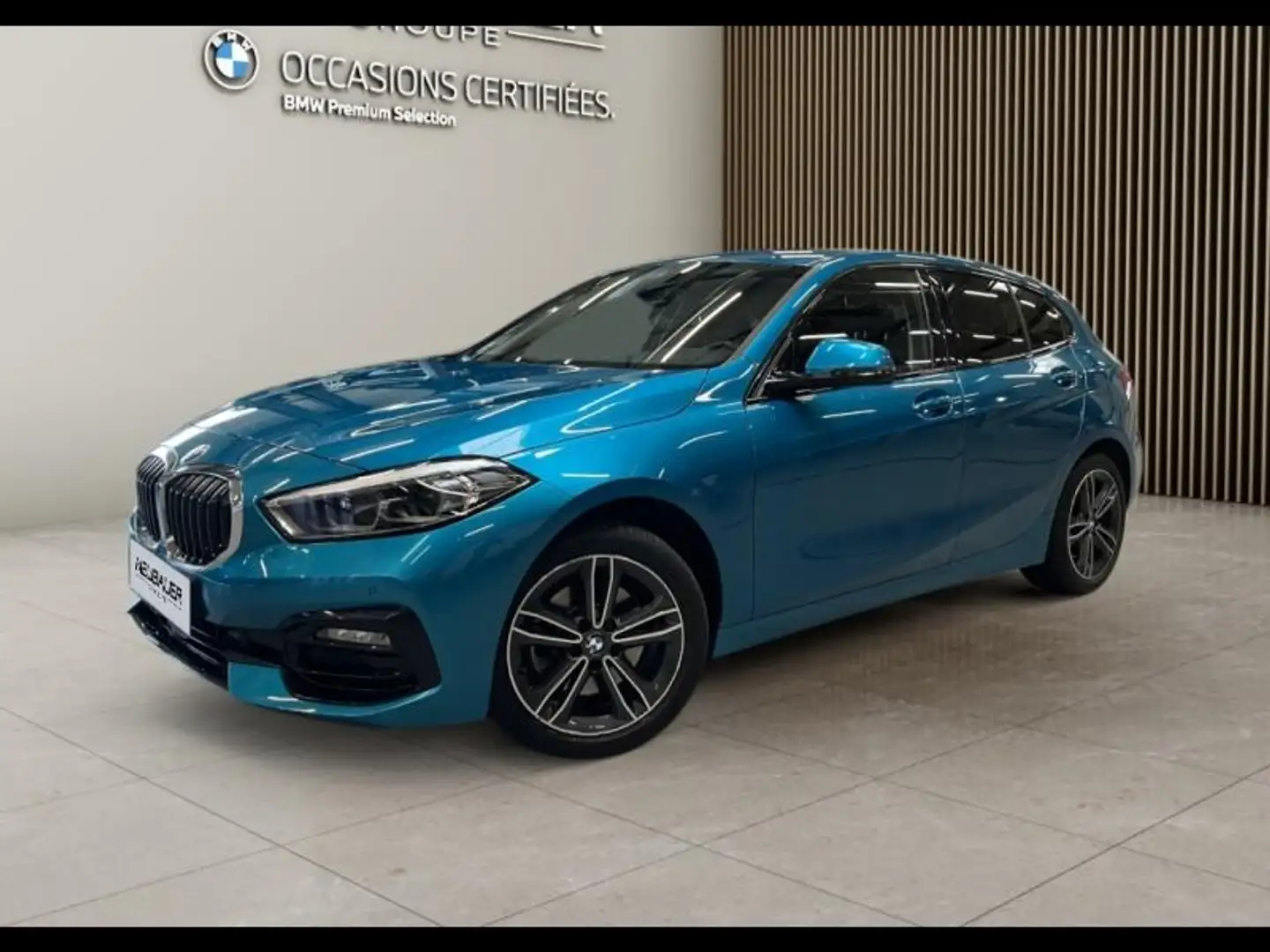 BMW 118 118iA 136ch Edition Sport DKG7 Blauw - 1