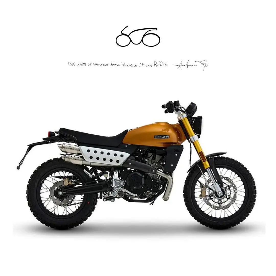 Fantic Caballero 500 Deluxe Orange - 1