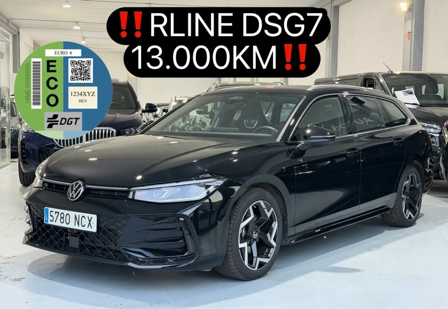 Volkswagen Passat R-Line 1.5 eTSI 110kW (150CV) DSG Negro - 1