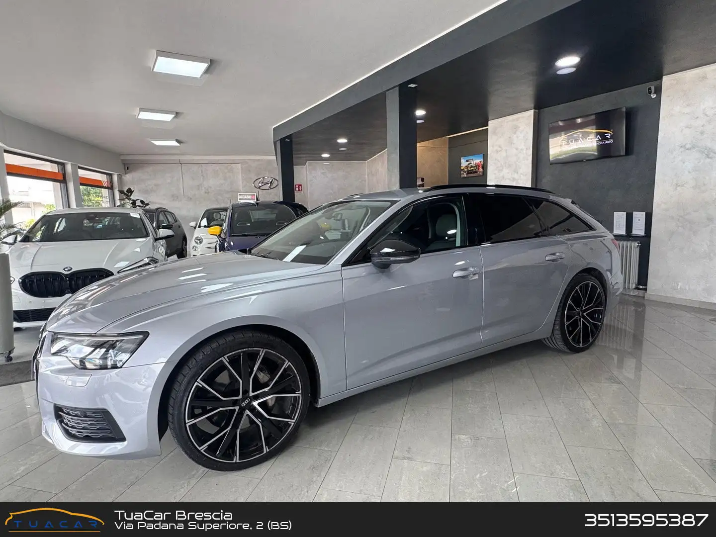 Audi A6 Design 3.0 50 TDI MHEV Grigio - 1