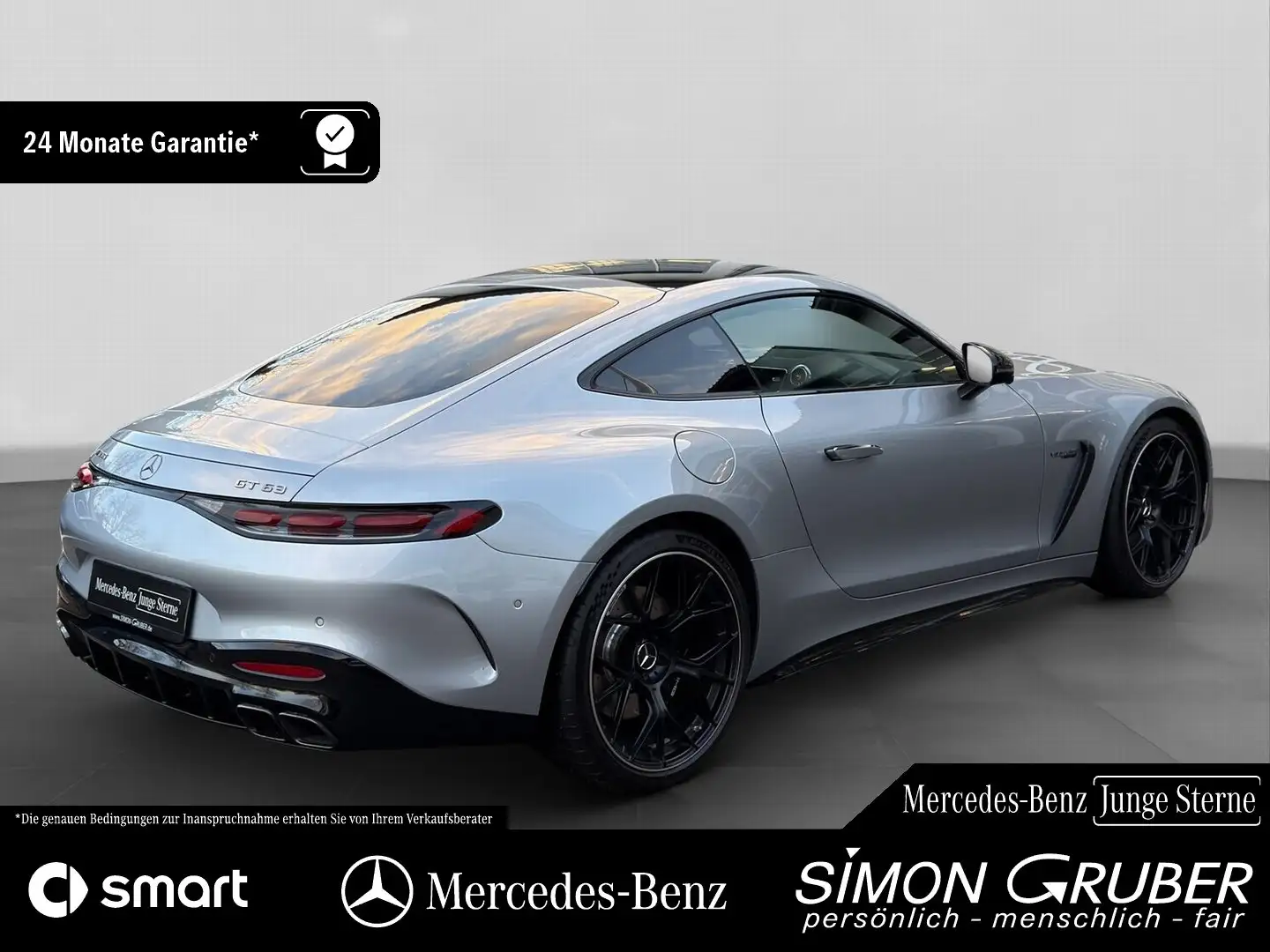 Mercedes-Benz AMG GT GT 63 4M+ Coupé AMG Perfo Sitz Dynamic+ Lift HUD Argento - 2