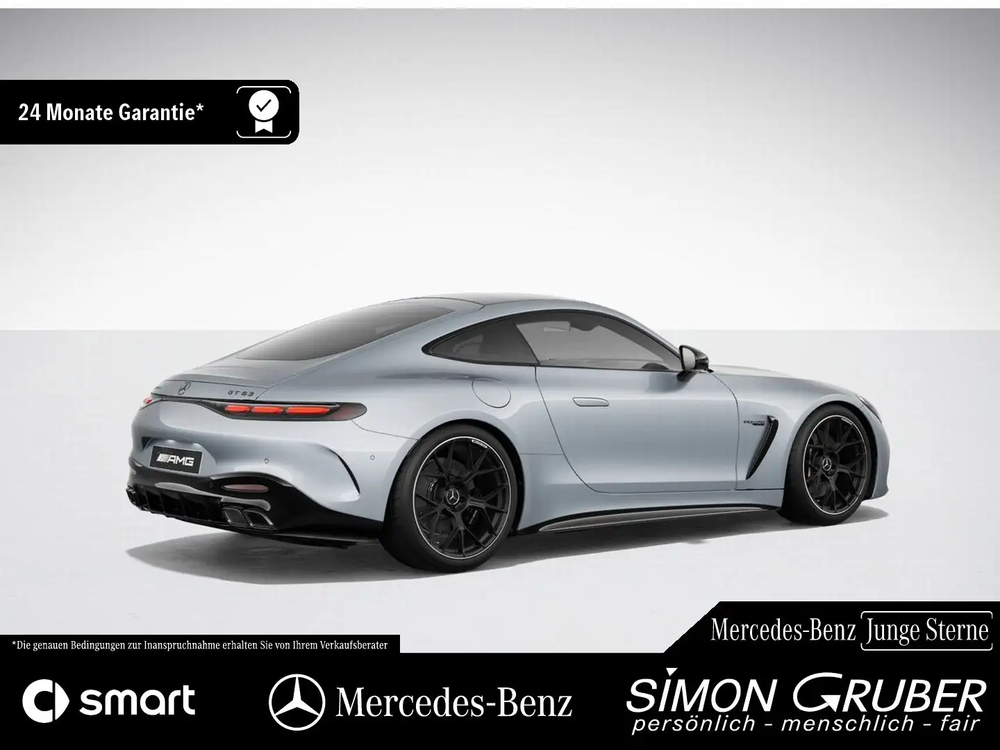 Mercedes-Benz AMG GT GT 63 4M+ Coupé AMG Perfo Sitz Dynamic+ Lift HUD Silber - 2