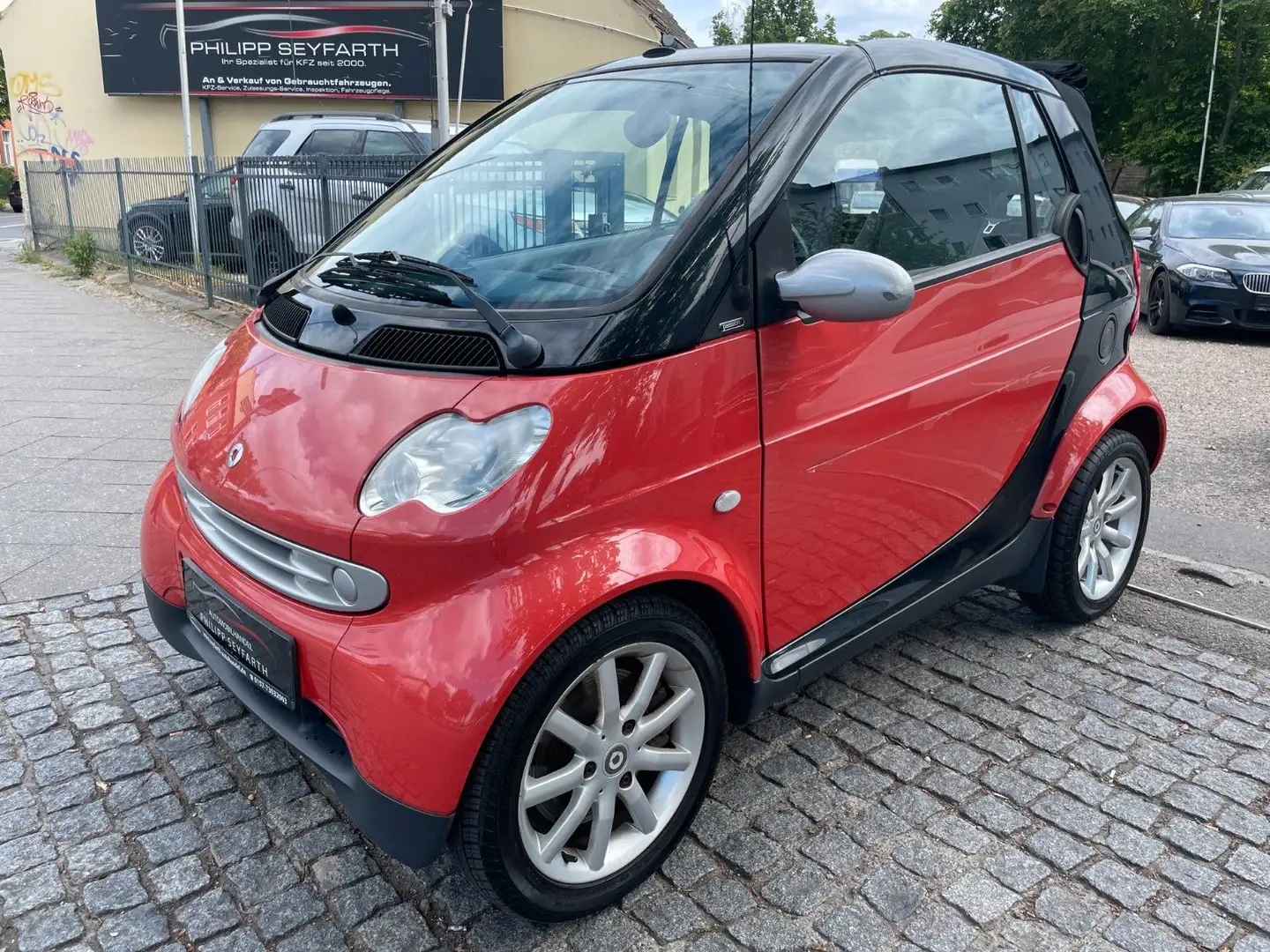 smart forTwo CABRIO PASSION CDI*AUT.*KLIMA*TÜV NEU*DPF Schwarz - 1