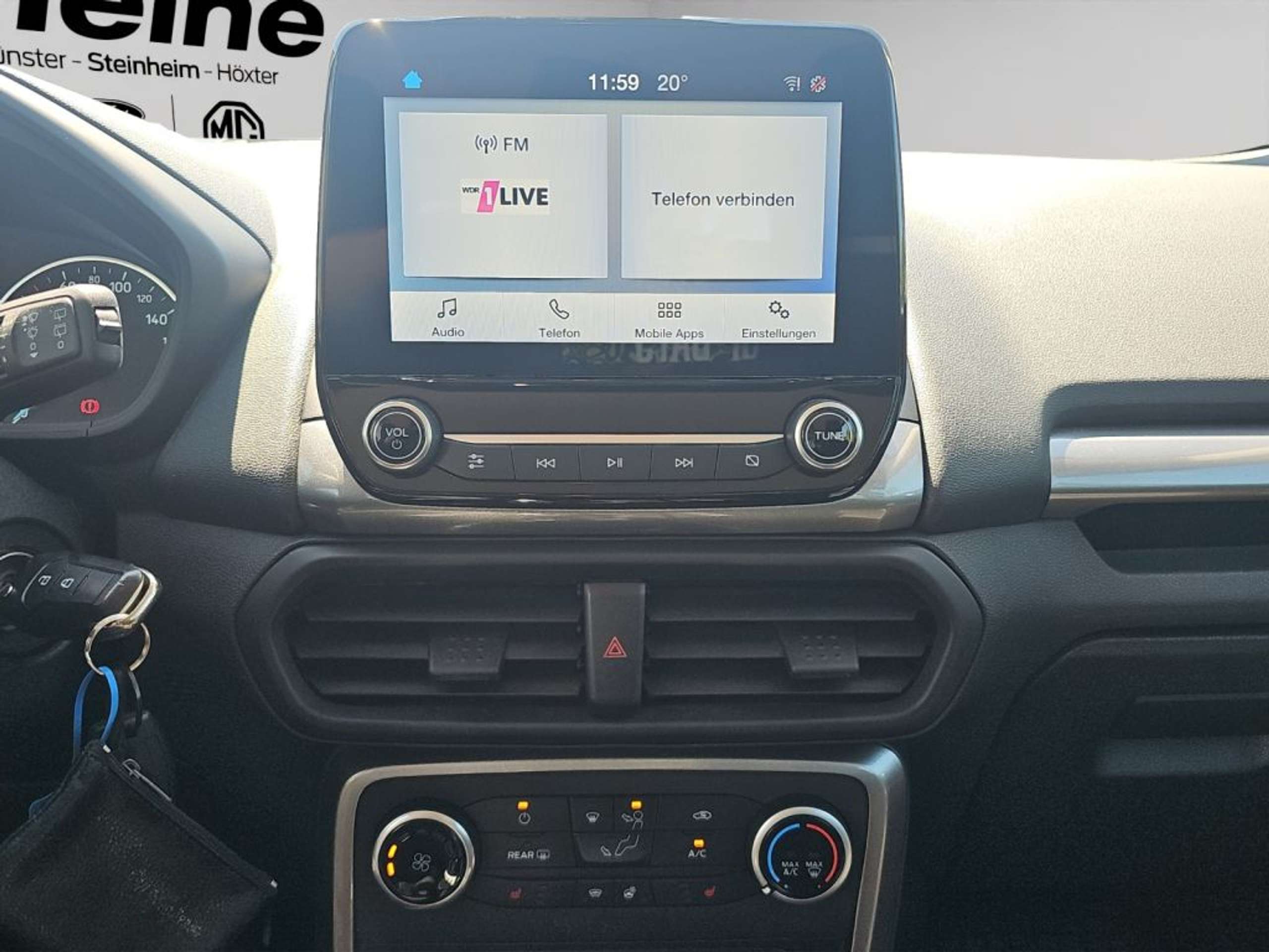 Fahrzeugabbildung Ford EcoSport COOL&CONNECT 1.0 Ltr. 125 PS *SHZ*FSH* - mit KI generiert/bearbeitet