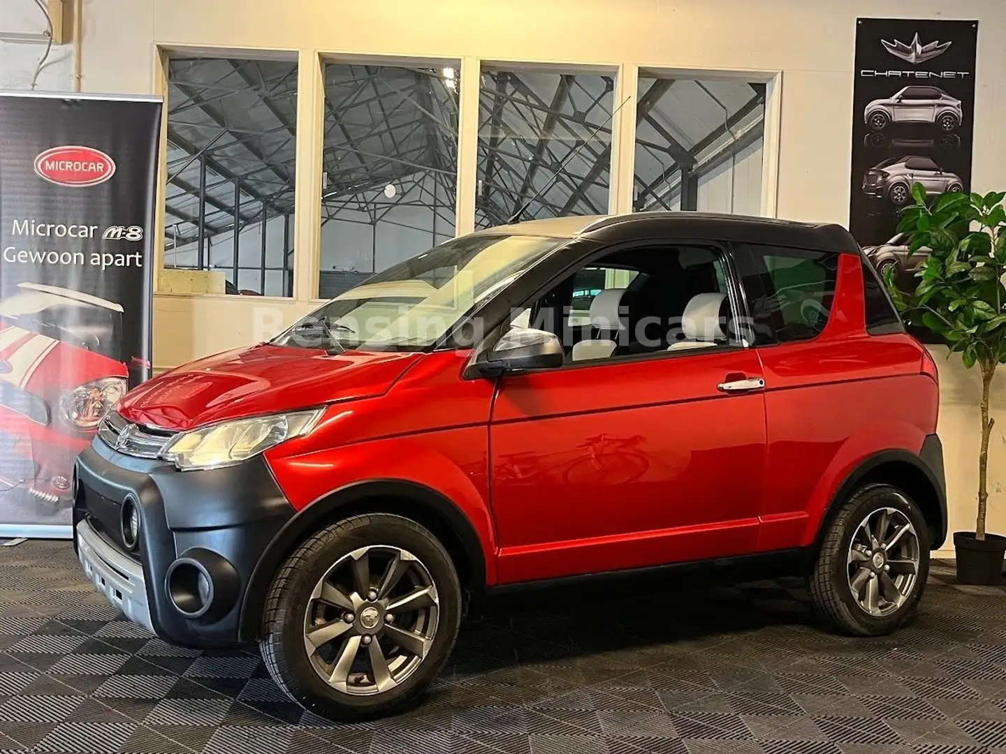 Aixam Crossline XXL S8 Mopedauto Minicar Microcar 45KM Roşu - 1