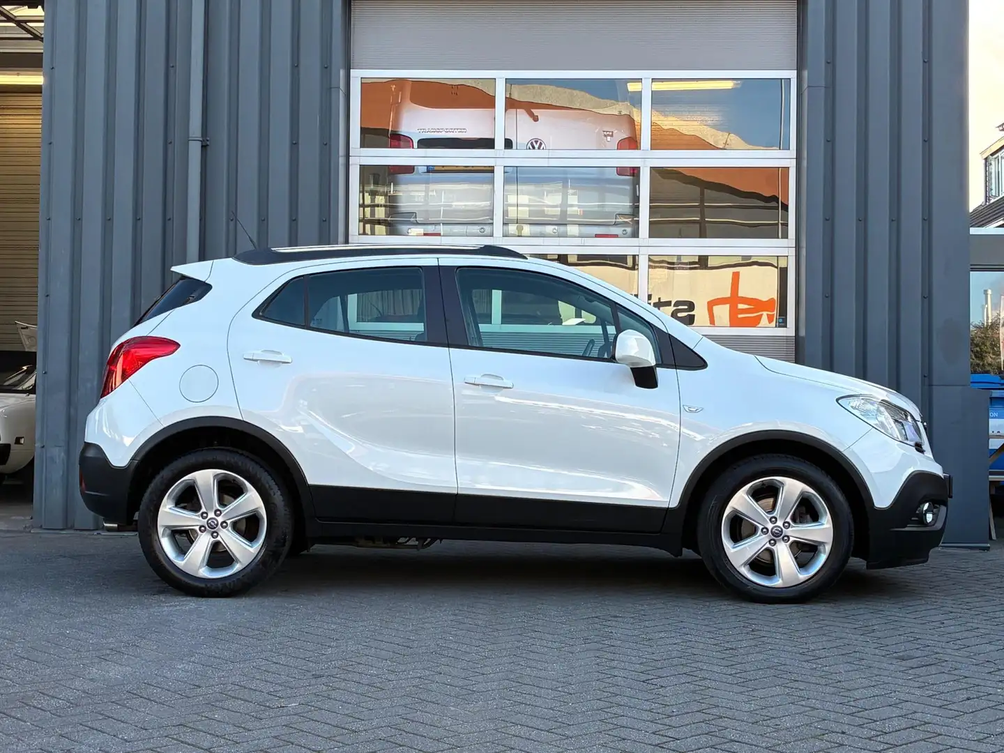Opel Mokka 1.4 T Edition 4x4 Navigatie Camera Trekhaak Stoelv Wit - 2
