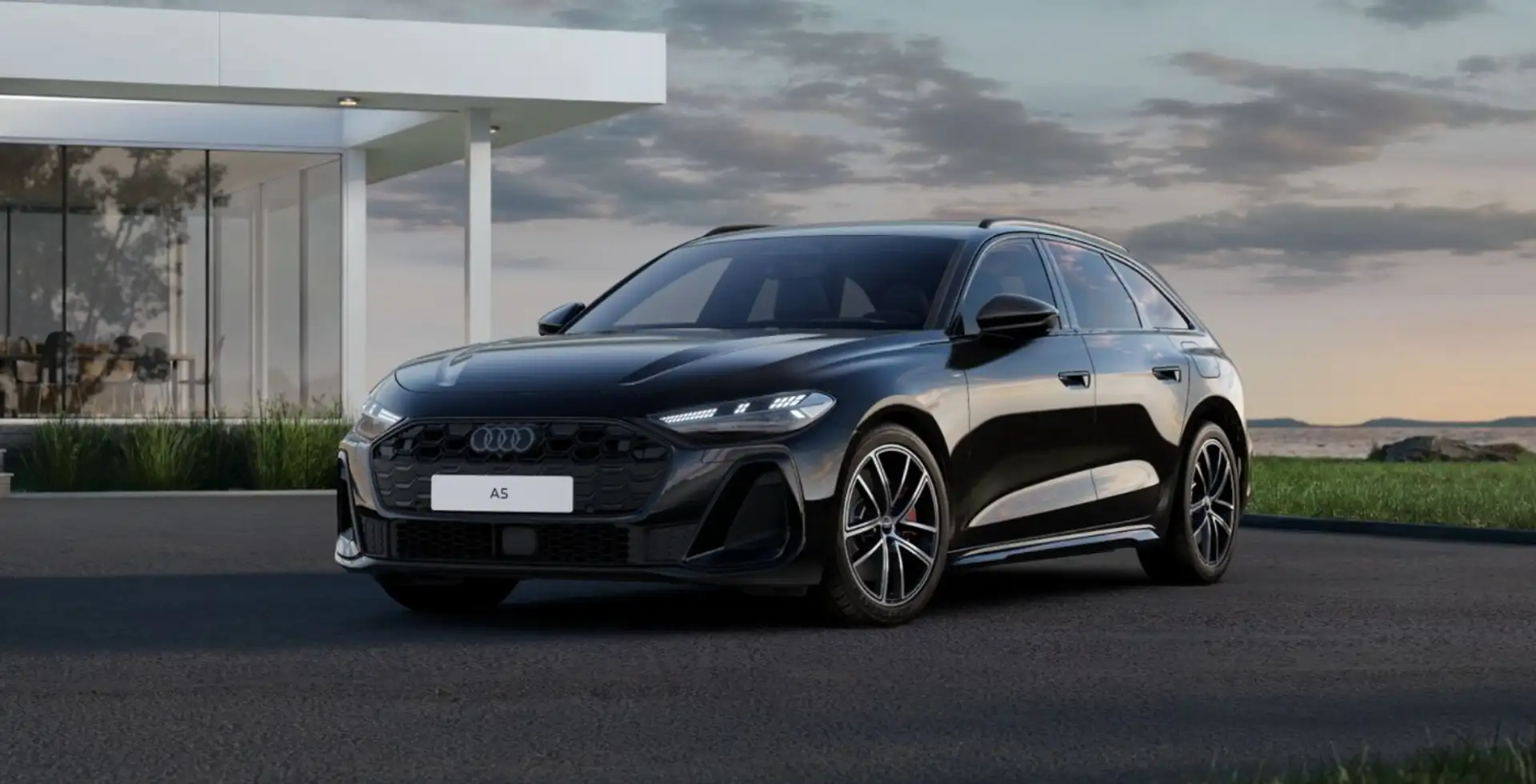 Audi A5 Avant e-hybrid quattro S tronic S-Line Exterieur + Noir - 2