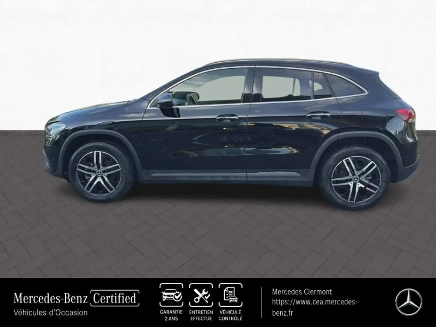 Mercedes-Benz GLA 250 250 e 160+102ch Progressive Line 8G-DCT Noir - 2