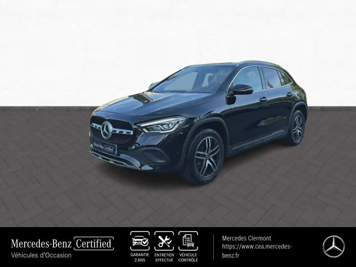 Mercedes-Benz GLA 250 250 e 160+102ch Progressive Line 8G-DCT Noir - 1