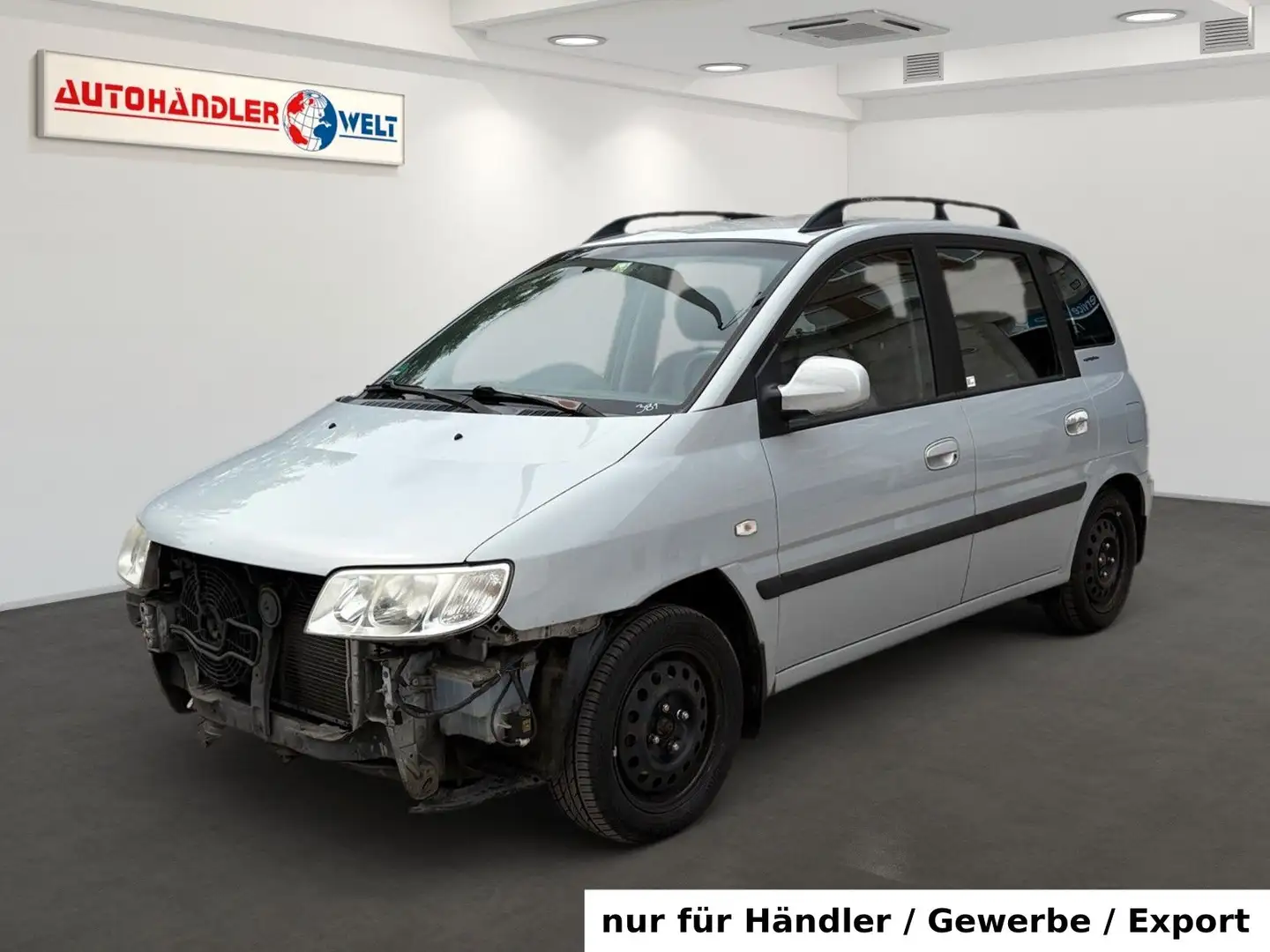 Hyundai Matrix 1.8 Automatik Klima Leder SHZ PDC AHK Silber - 1