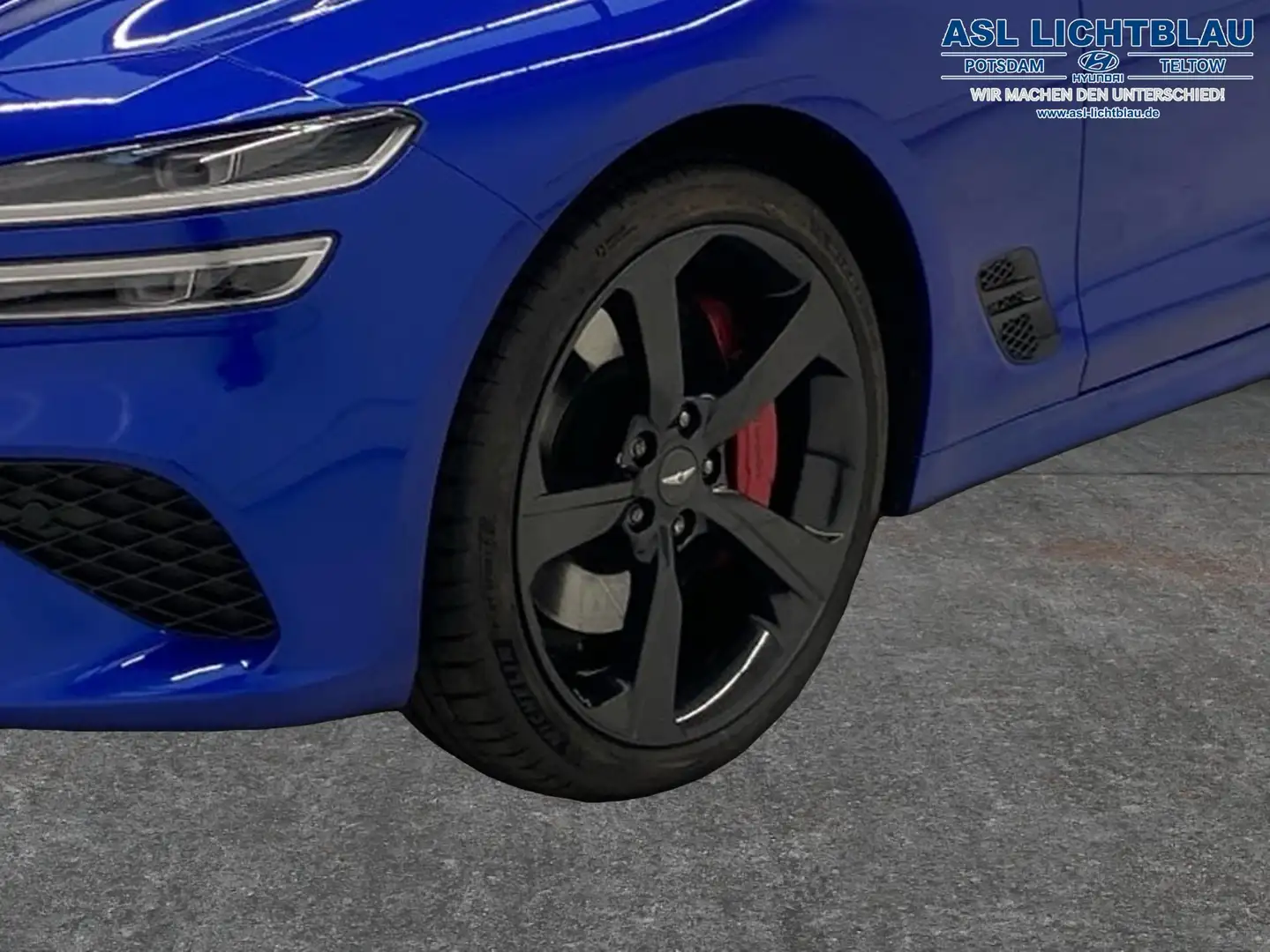 Genesis G70 Shooting Brake Sport 2.2 CRDi A/T Innovationspaket & Komfortsi... Blauw - 2