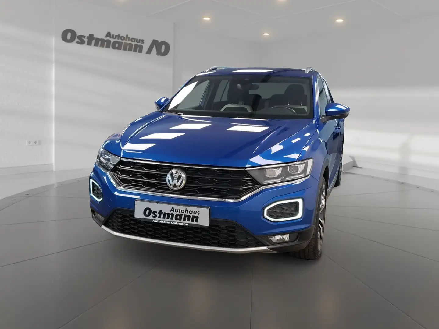Volkswagen T-Roc 1.5 TSI Sport PDC ACC LED Climatr. SHZ Blau - 1