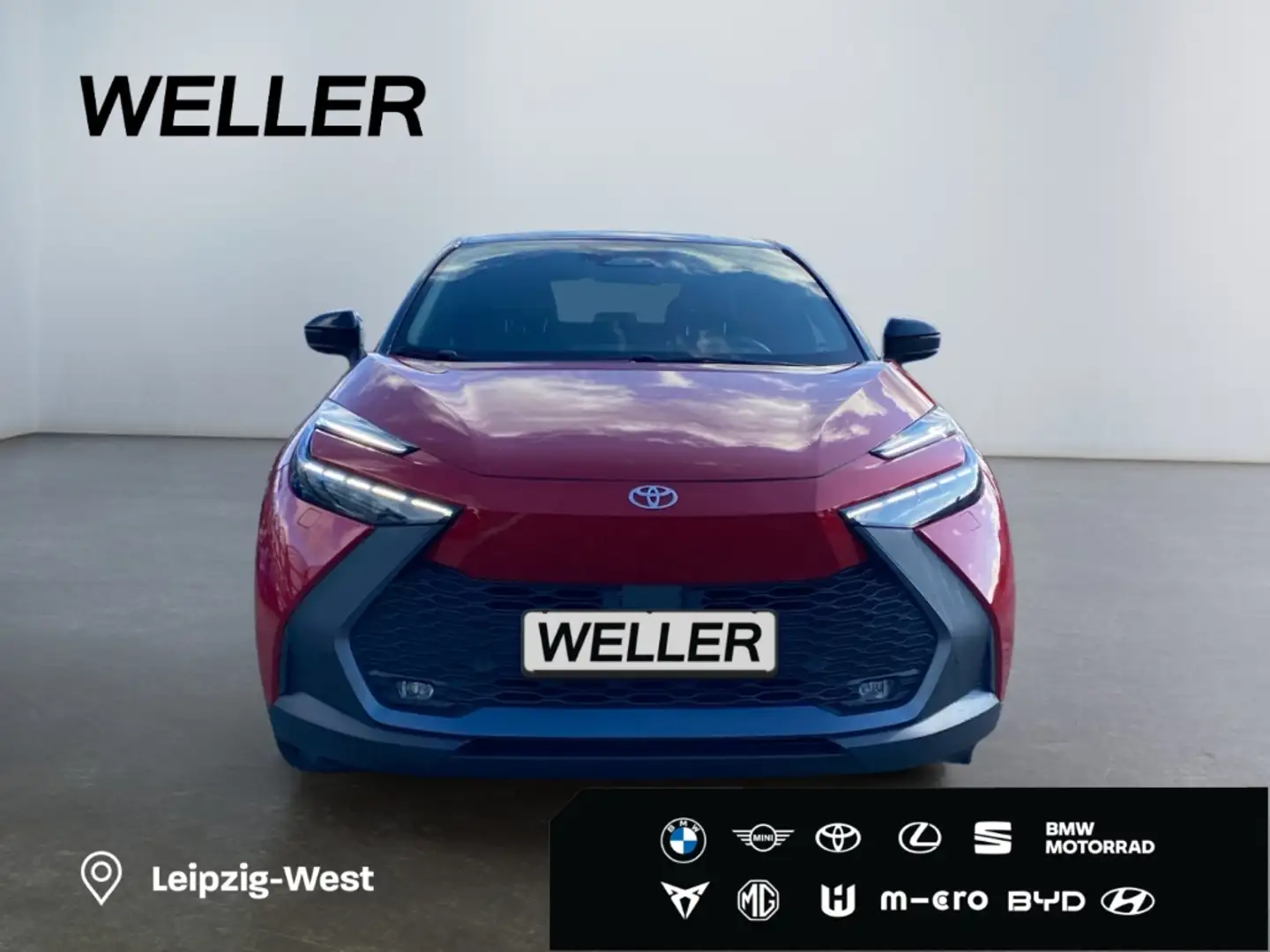 Toyota C-HR 1.8 Hybrid Teamplayer *LED*el Heck*SHZ*CAM* Rot - 2