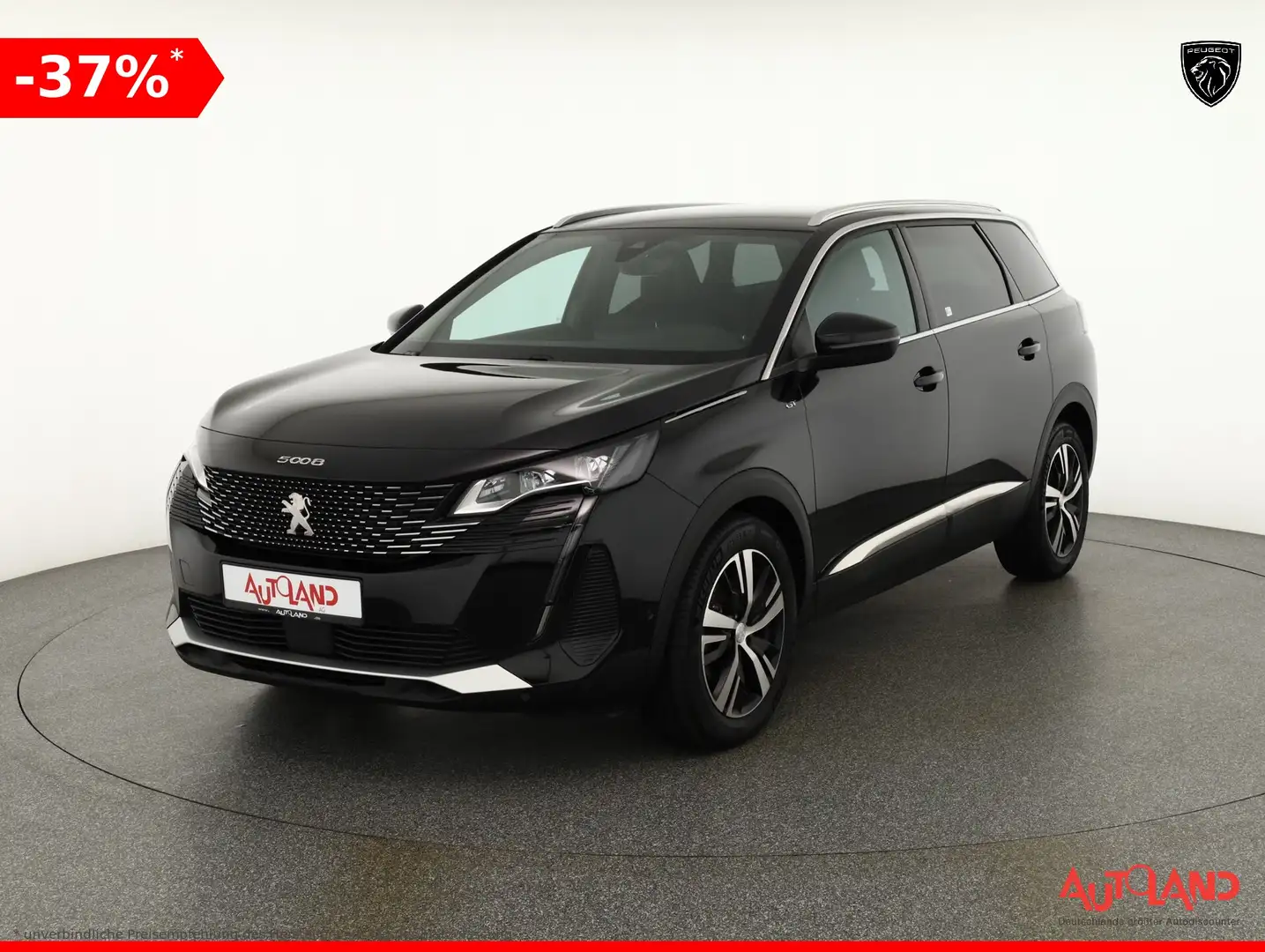 Peugeot 5008 GT 1.2 PureTech 130 Aut. LED ACC Navi Kamera Schwarz - 1