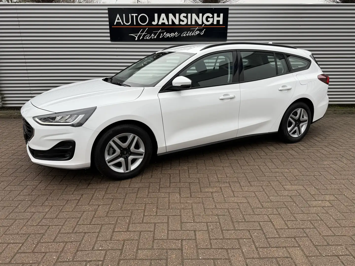 Ford Focus Wagon 1.0 EcoBoost Hybrid!! Connected Scherpste pr Blanc - 1