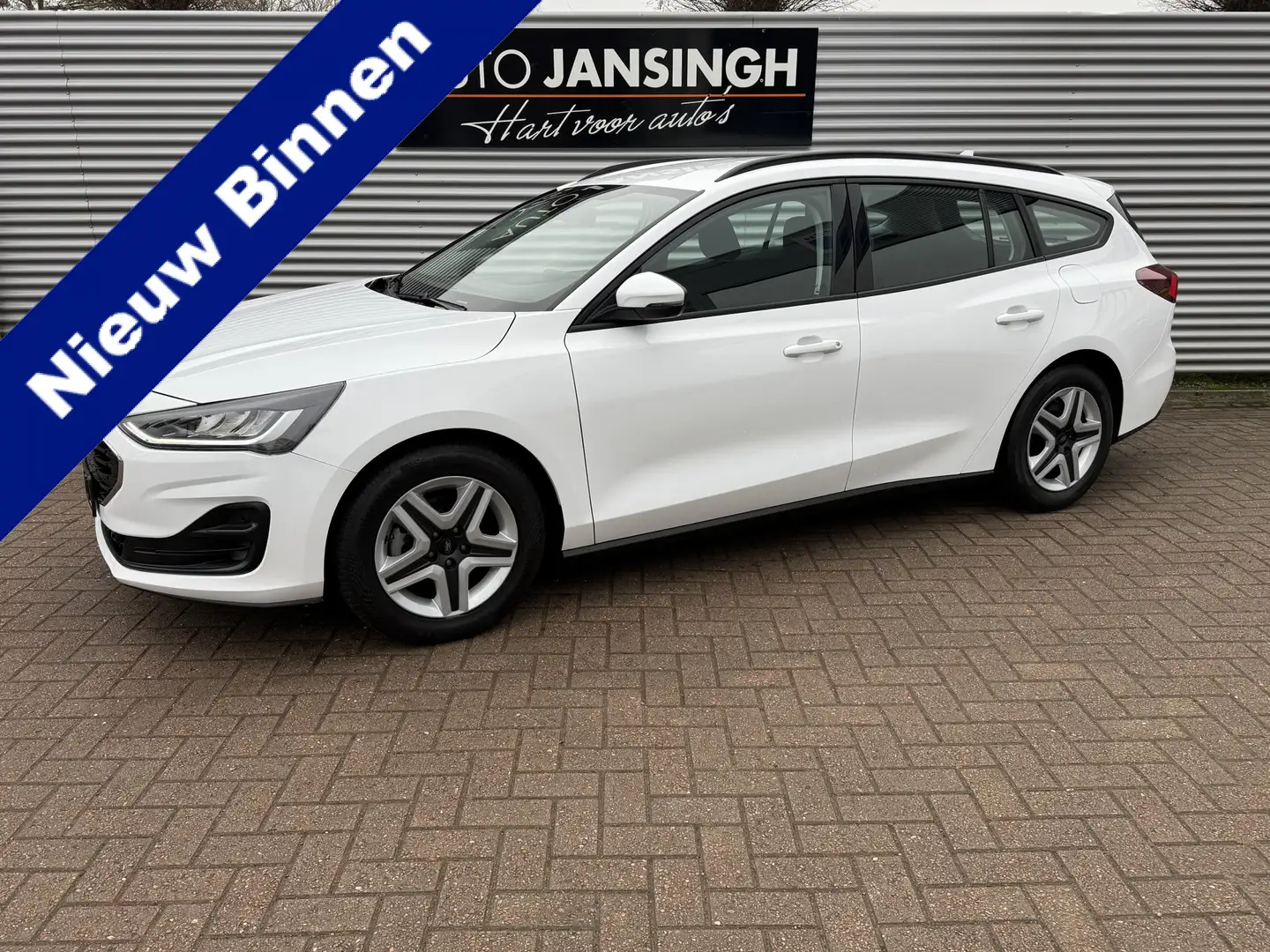 Ford Focus Wagon 1.0 EcoBoost Hybrid!! Connected Scherpste pr Blanco - 1