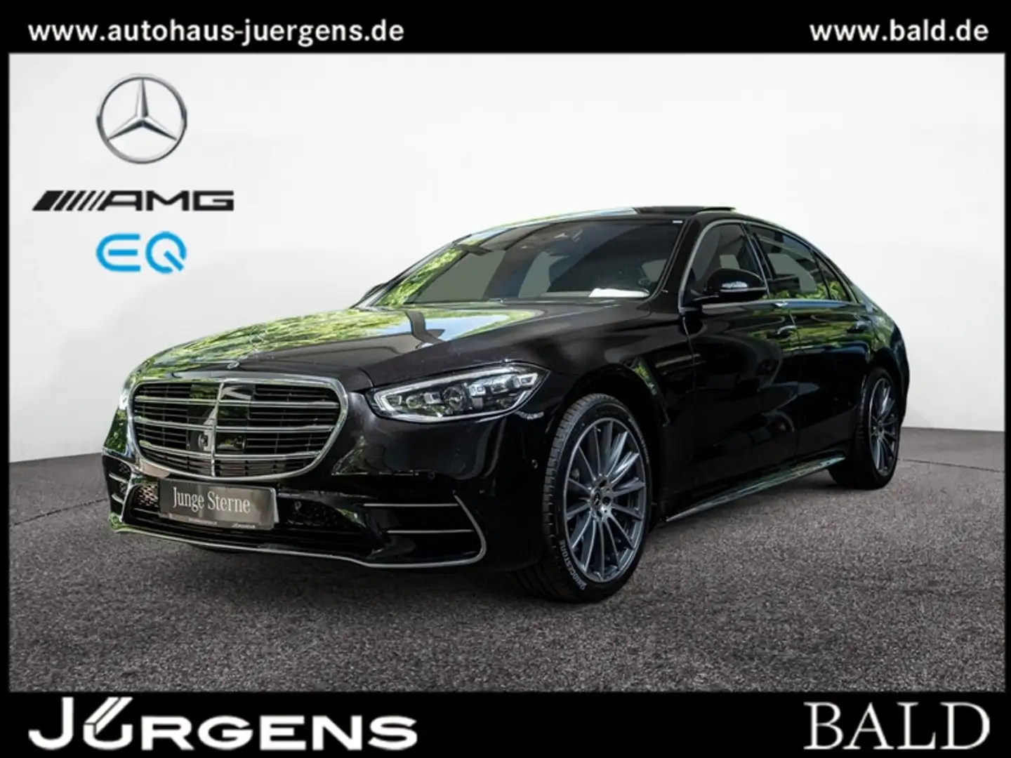 Mercedes-Benz S 350 d 4M L AMG-Sport/Pano/Burm/Fond-Entertain Zwart - 2