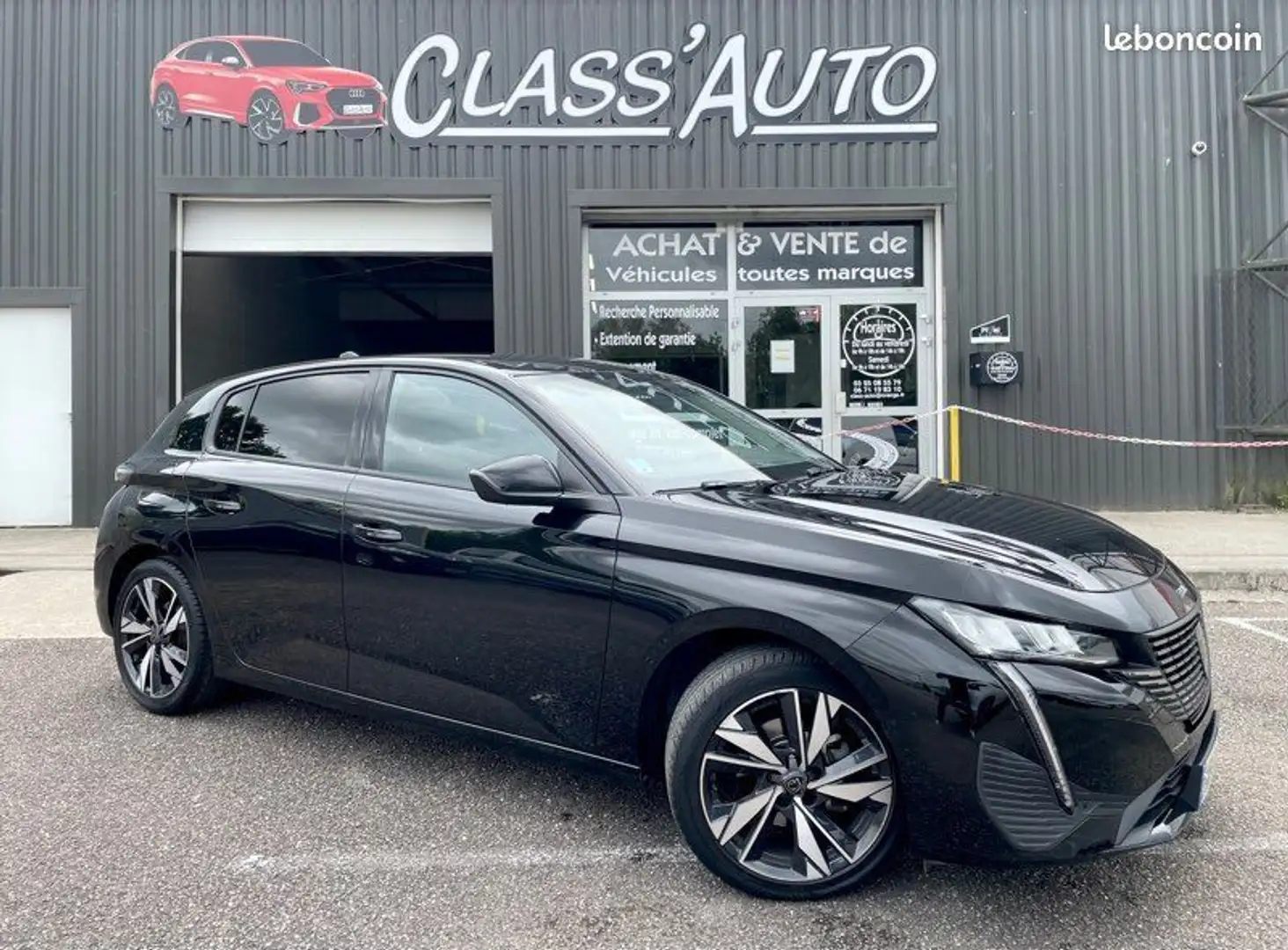 Peugeot 308 III 1.2 130 cv ÉDITION ALLURE EAT-8 TBE Noir - 1