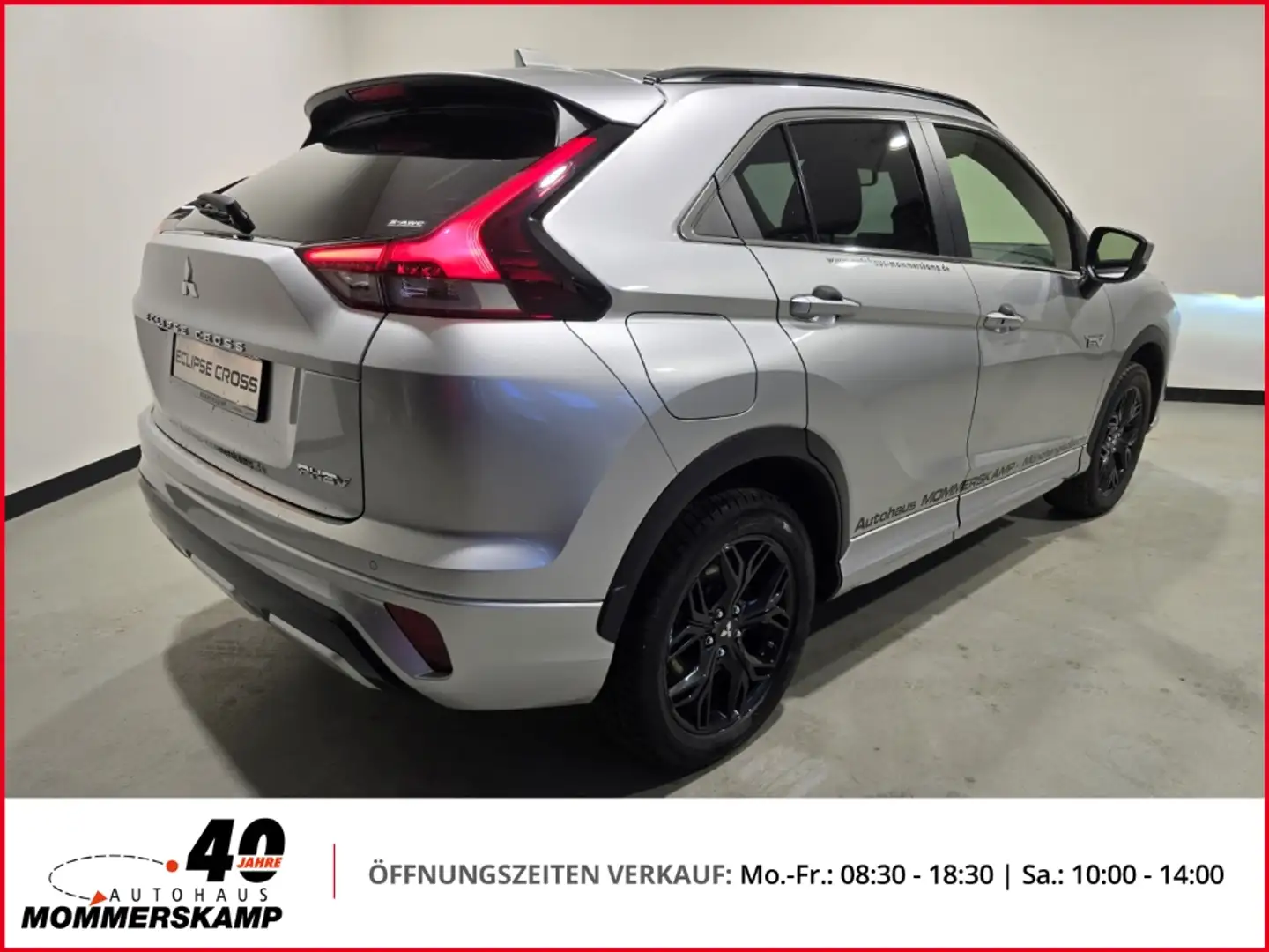 Mitsubishi Eclipse Cross PHEV 2,4 Select+Teilleder+LED+360°Kamera. Allrad P Silber - 2