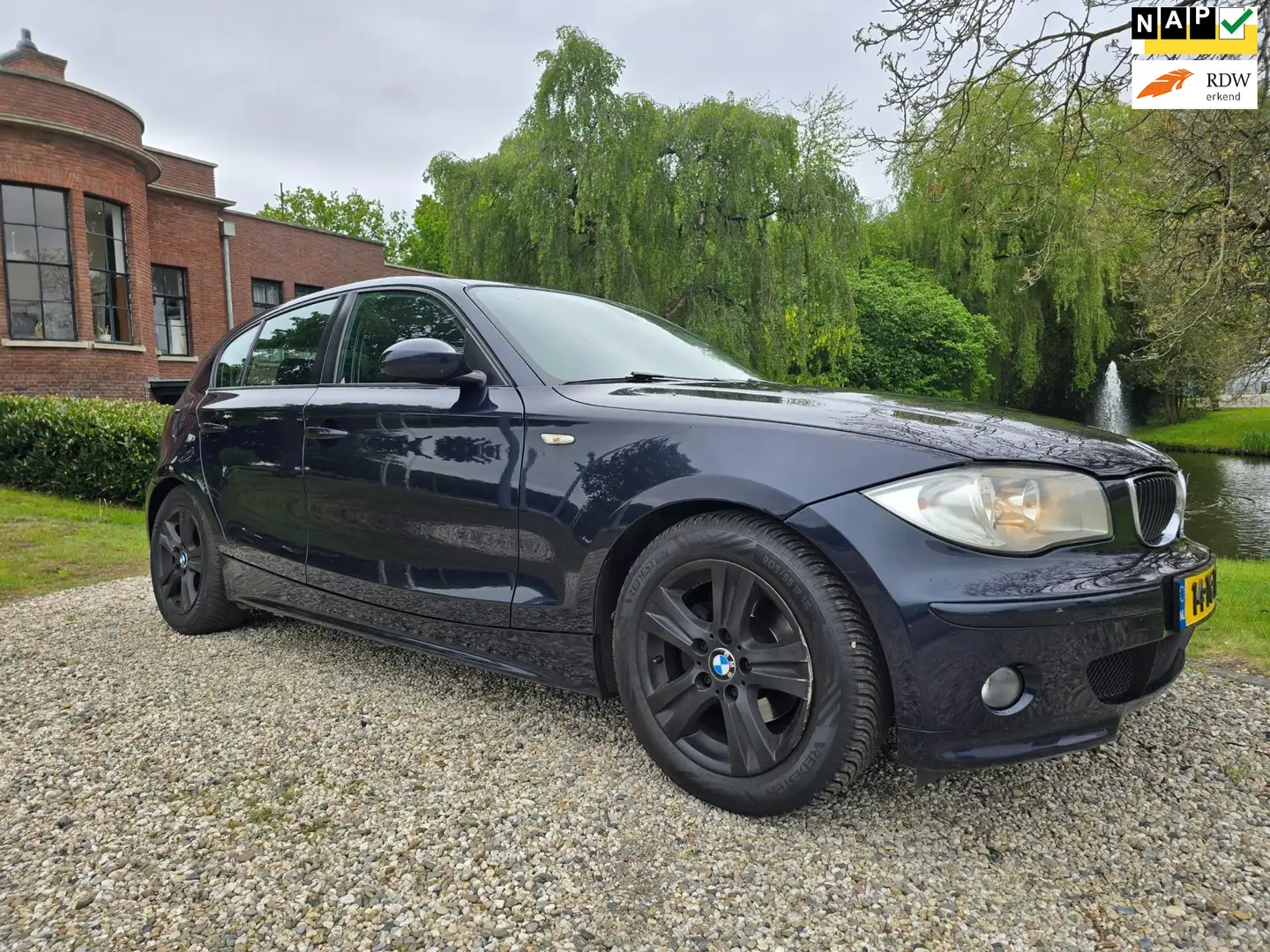 BMW 116 1-serie 116i SPORT line 5-deurs AIRCO Kék - 1