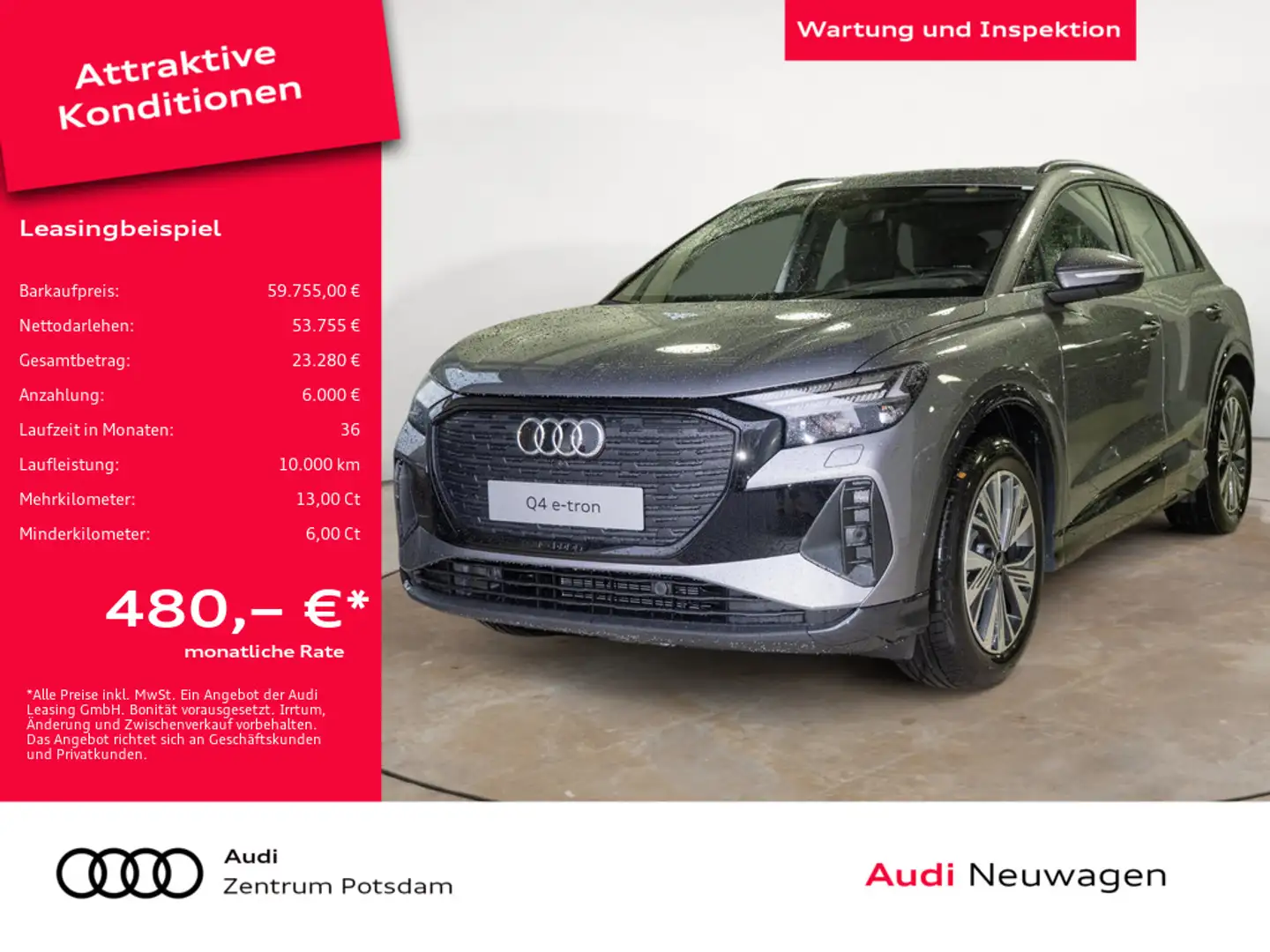 Audi Q4 e-tron Grigio - 1
