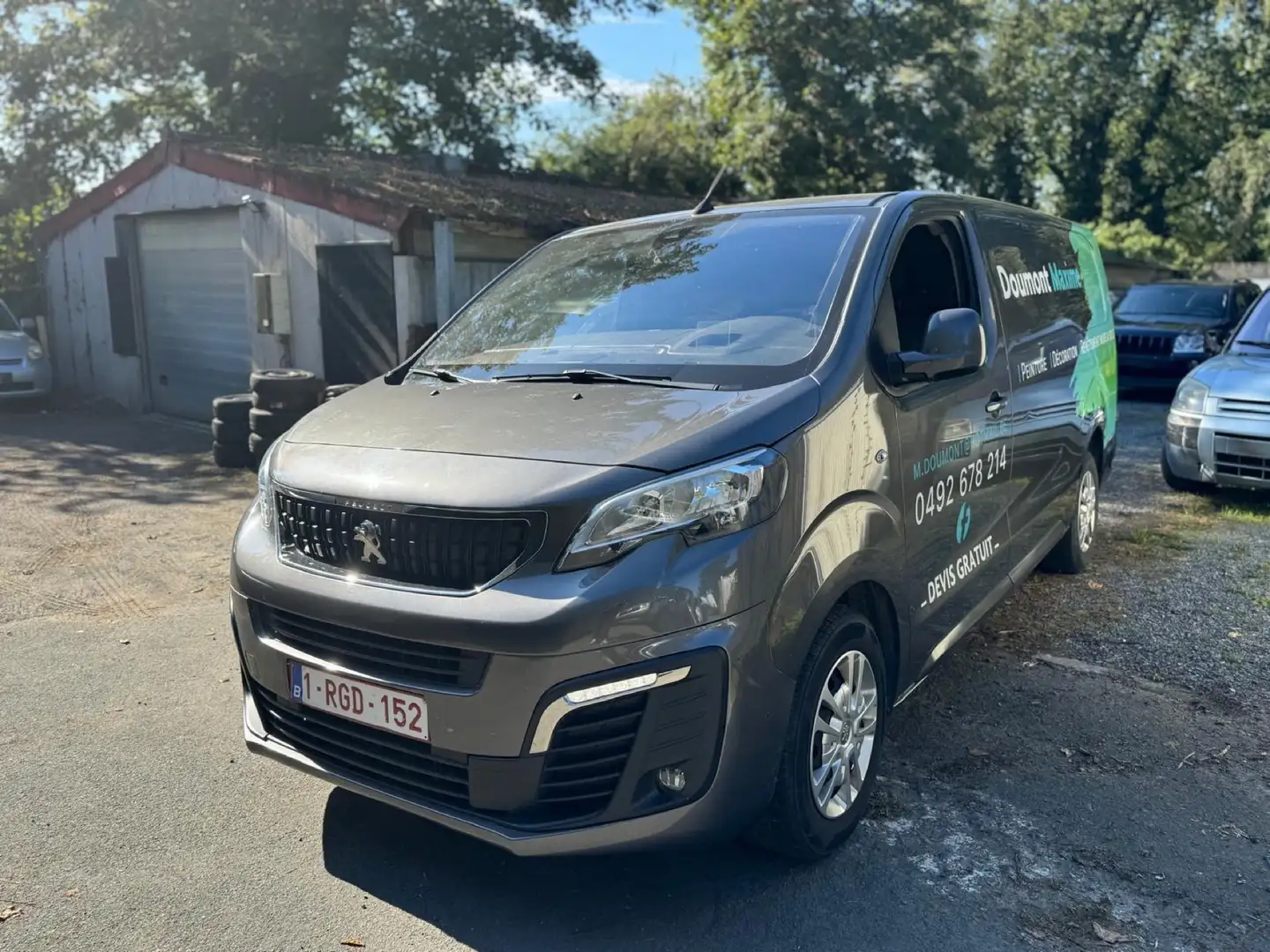 Peugeot Expert fulllll option 2.0l Boite auto Gris - 1