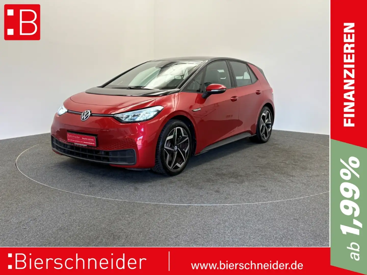 Volkswagen ID.3 Pro S DIGITAL COCKPIT 19 LED KAMERA NAVI ACC DAB Rot - 1
